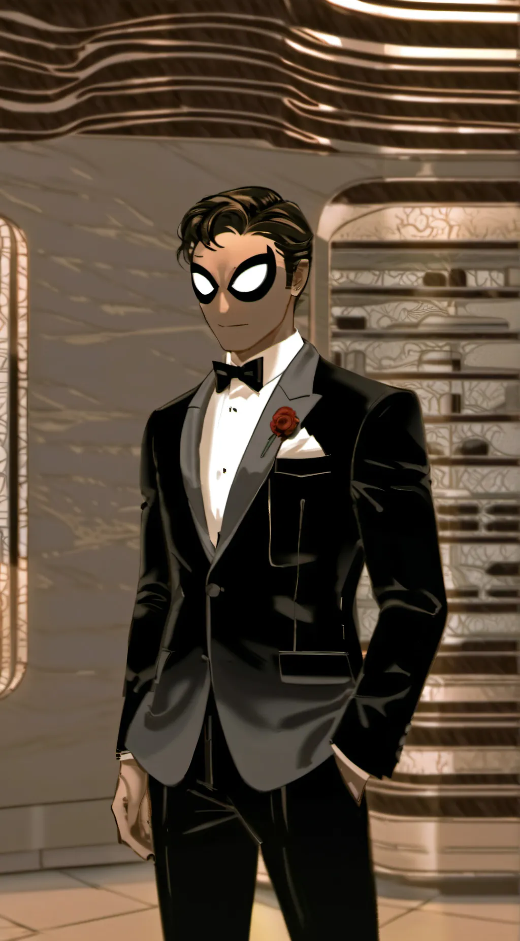 ai character: Leo background