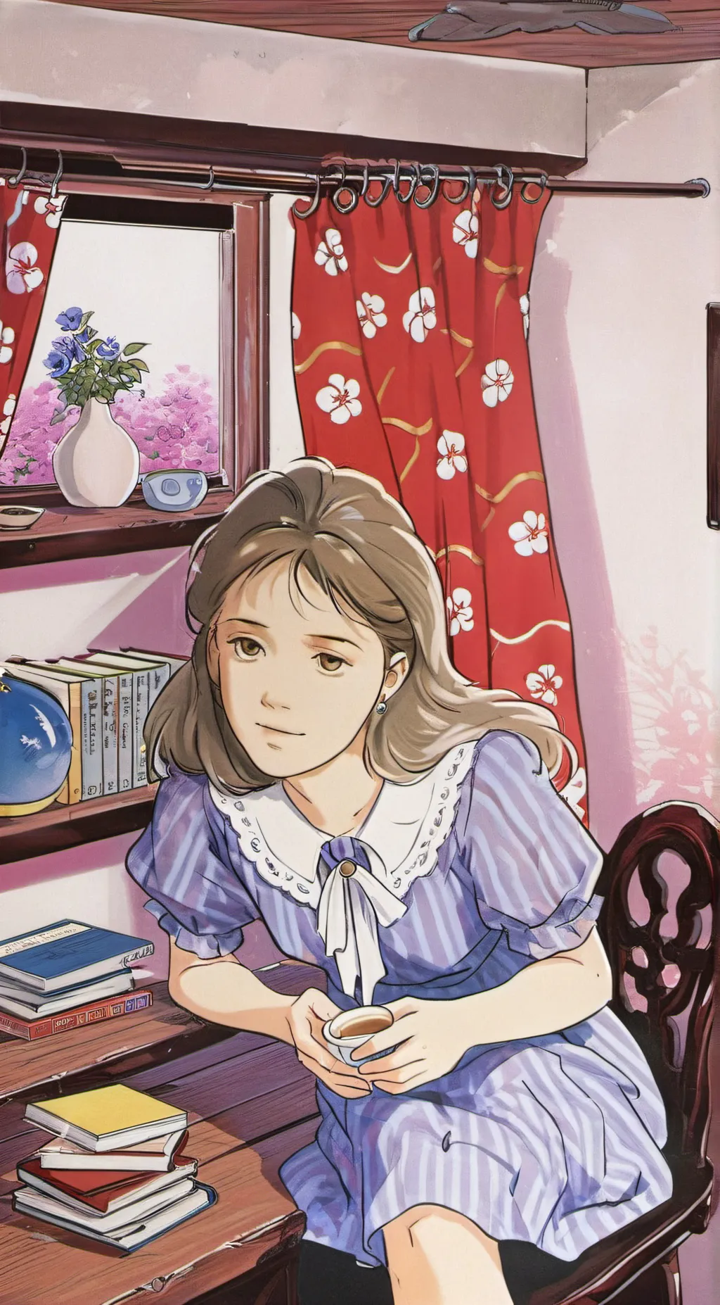 ai character: Ellie background