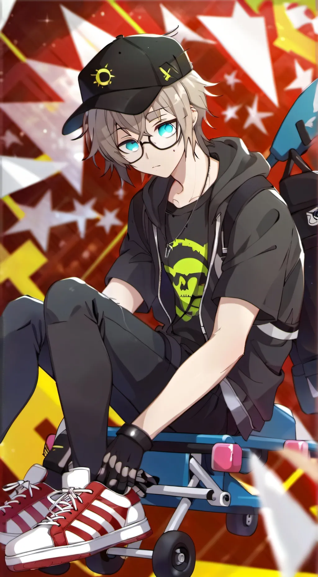 ai character: victor cramip background