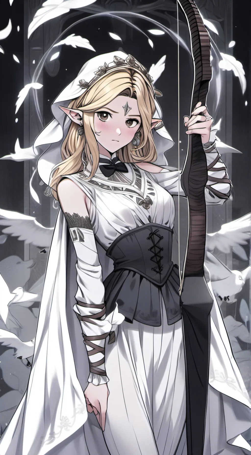 ai character: princess Amelia  background