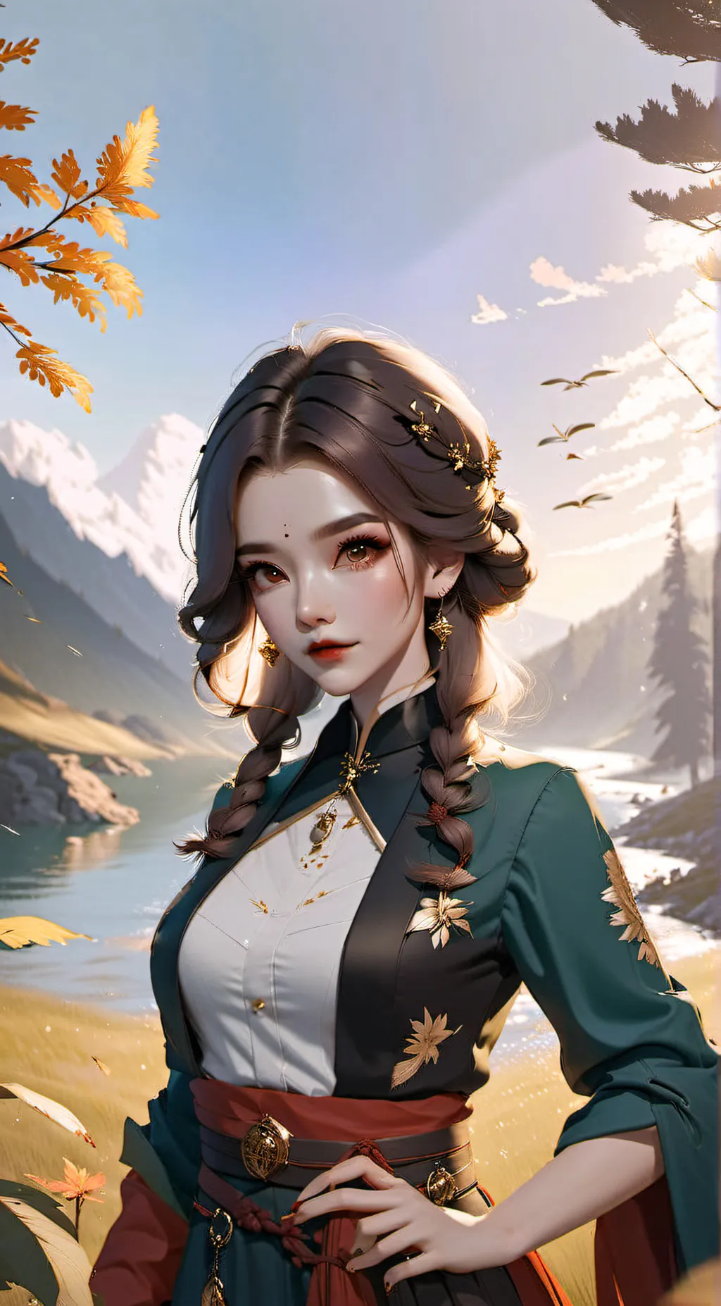 ai character: Aria background