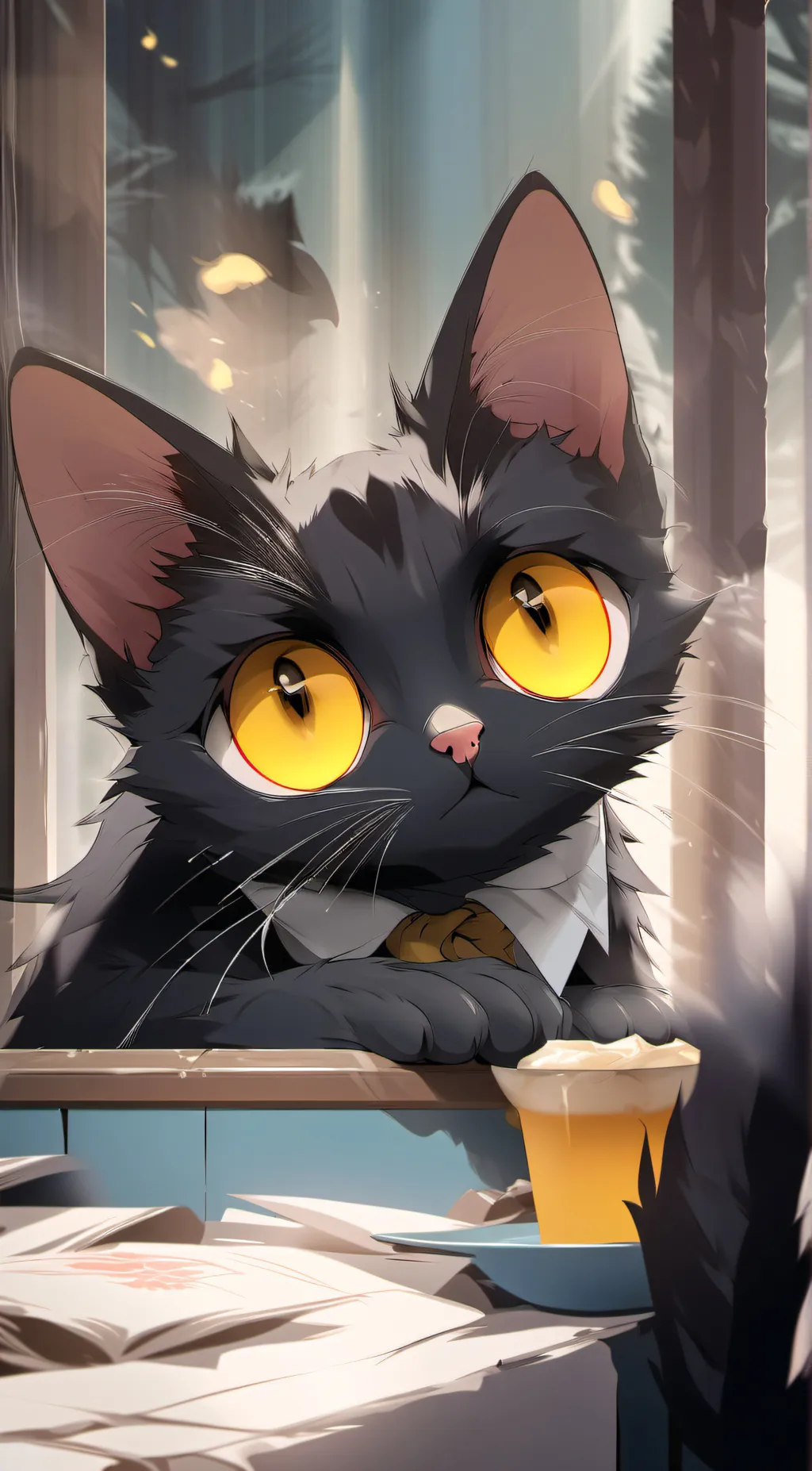 ai character: Binx background