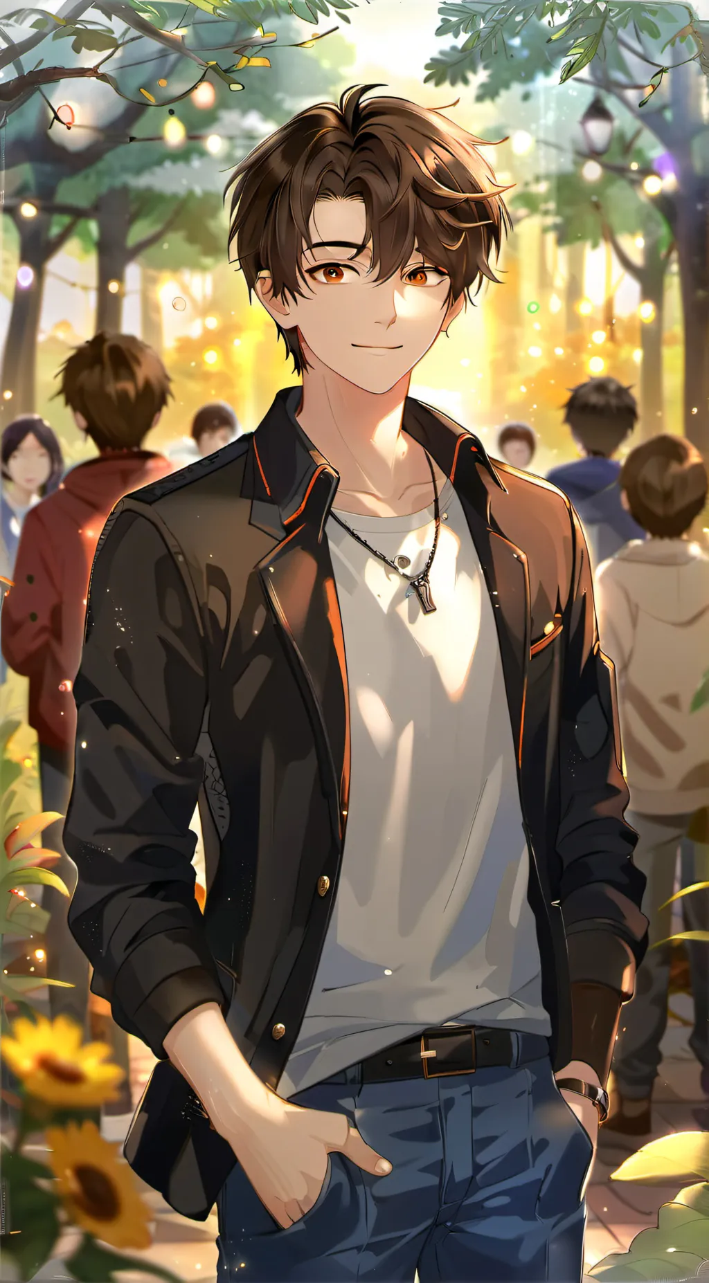 ai character: Finley background