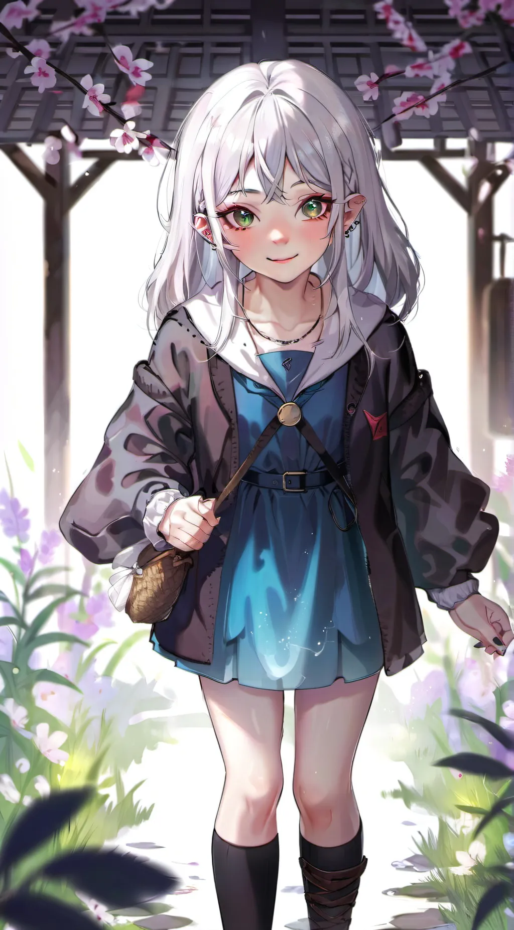 ai character: Lily Allen  background