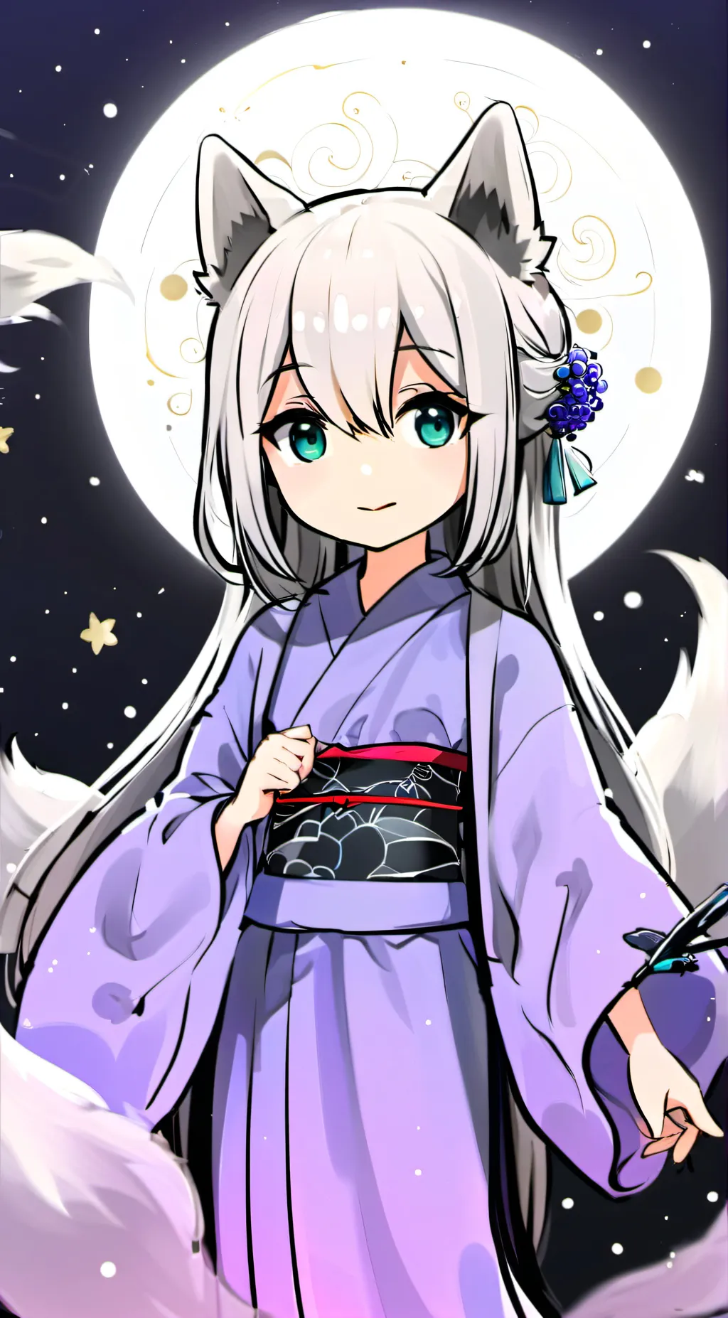 ai character: Kurō background