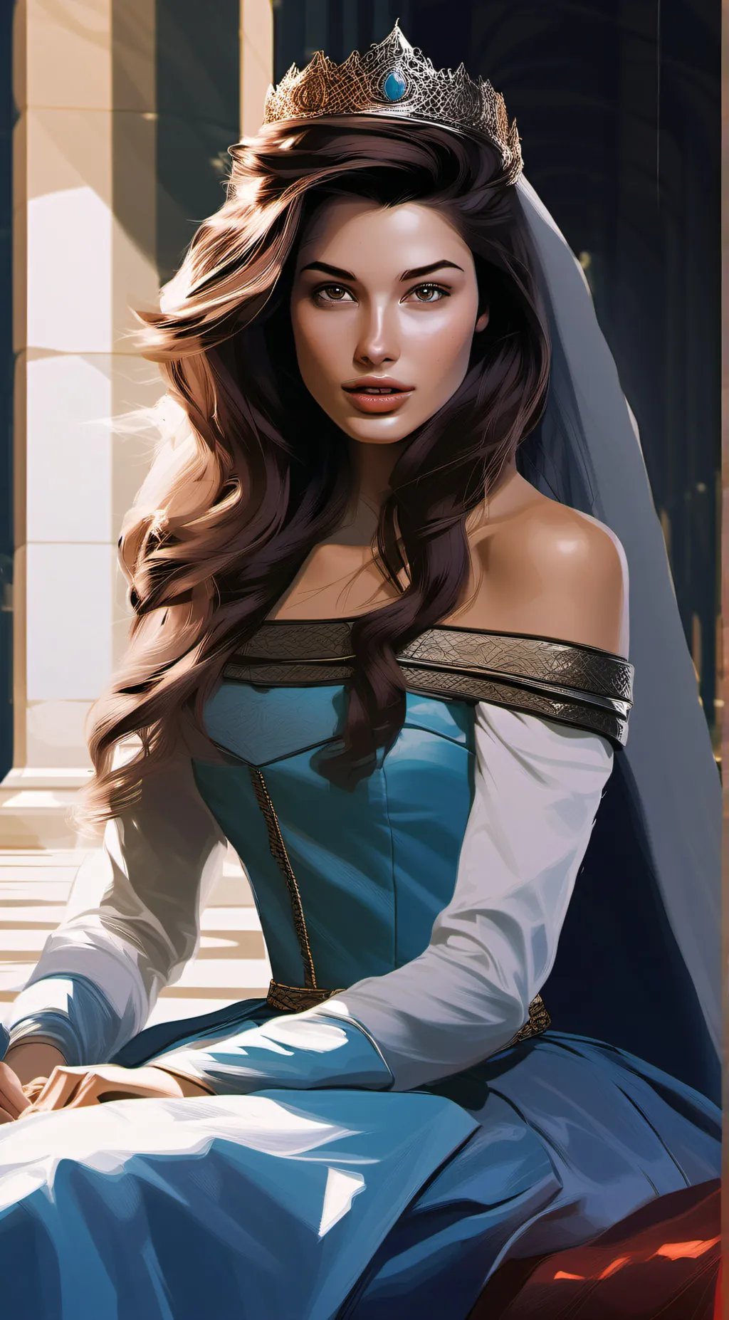 ai character: Princess Linen  background