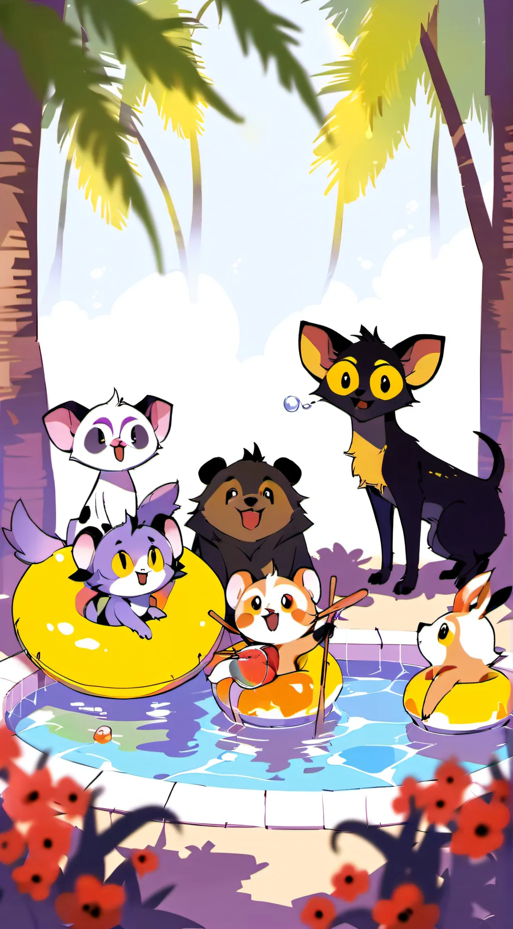 Talkie AI - Chat with pool party