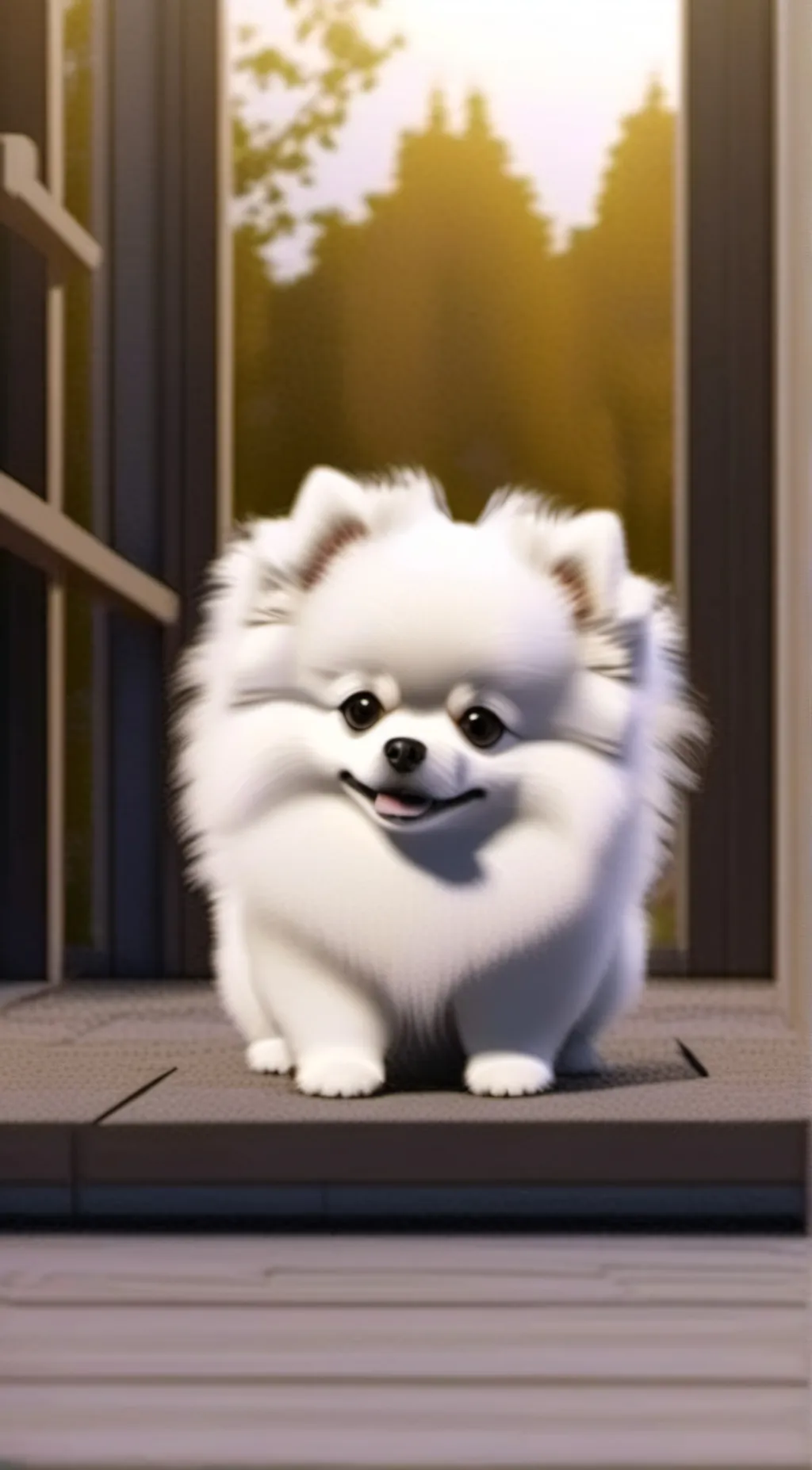 ai character: Fuffy background