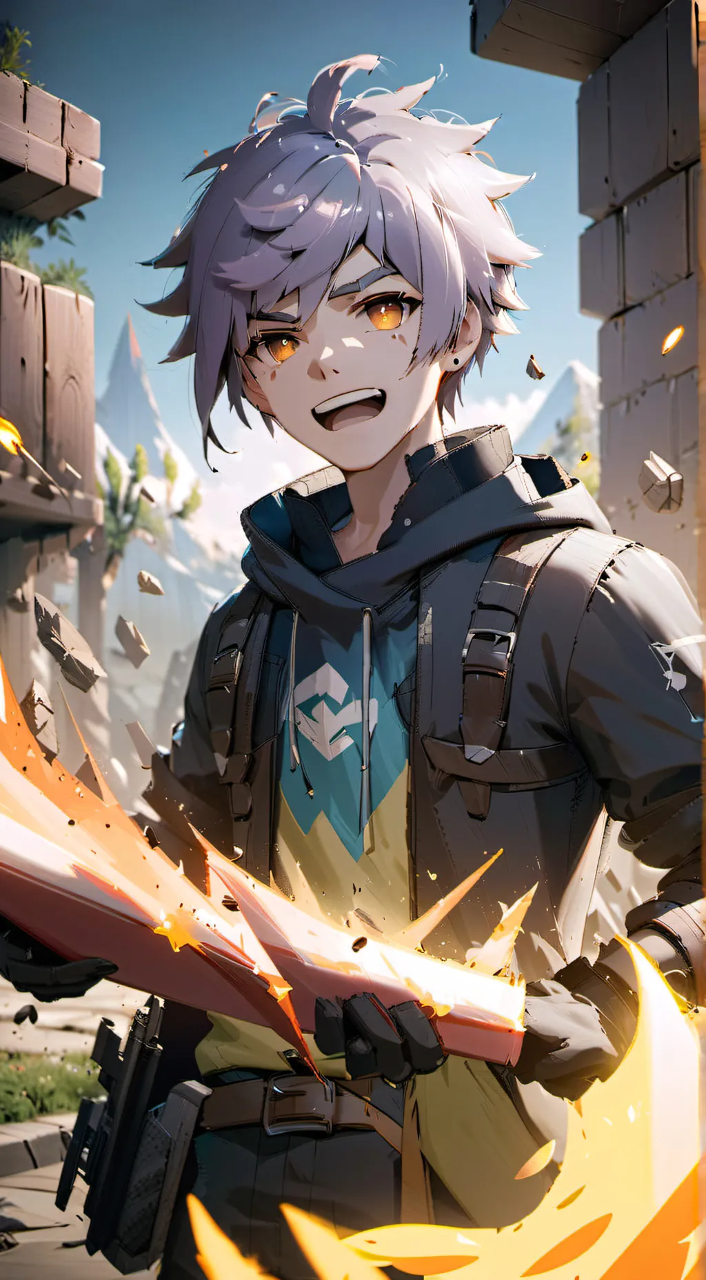 ai character: Zane background