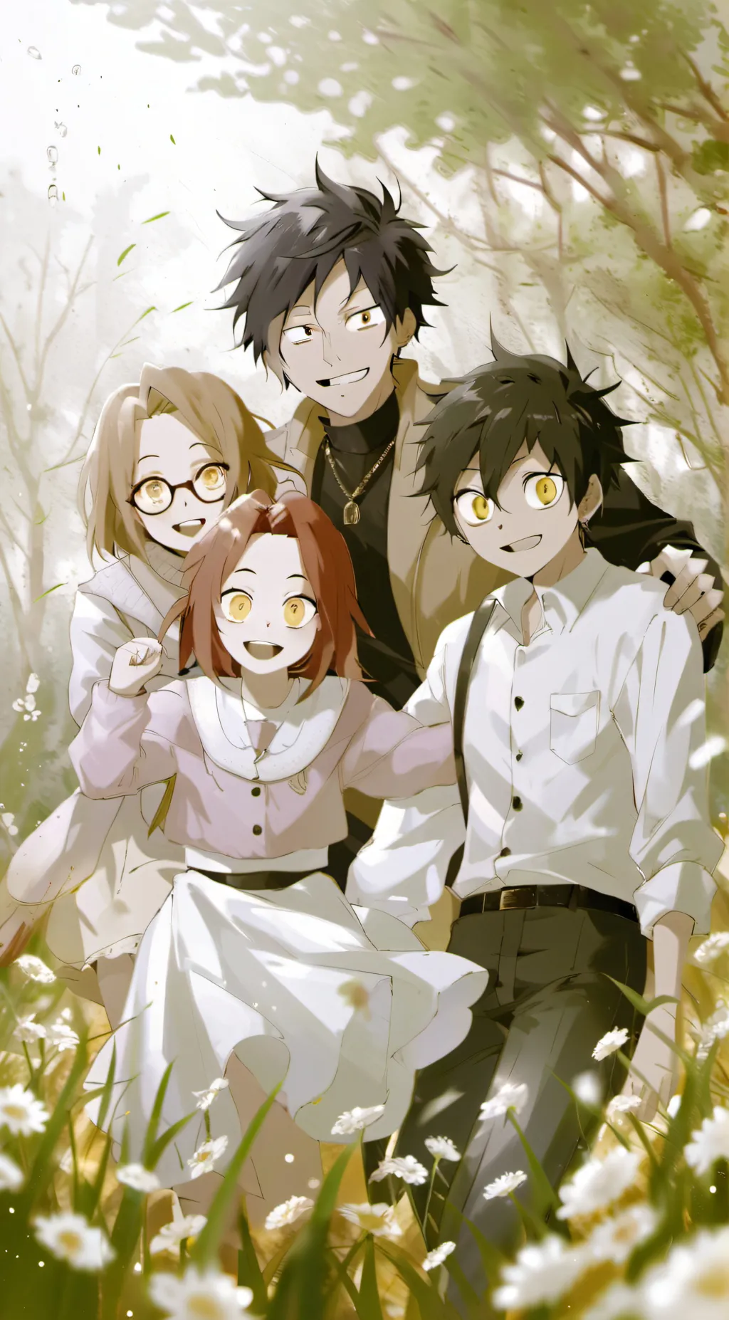 ai character: bakusquad family background