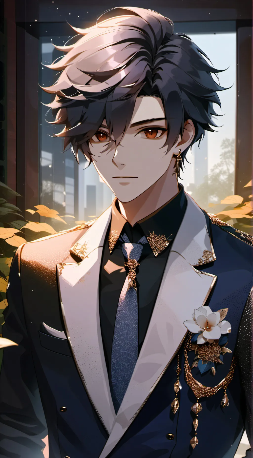 ai character: Rui Hansamu background