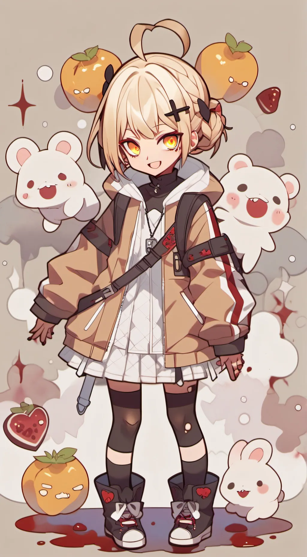 ai character: toga himiko background