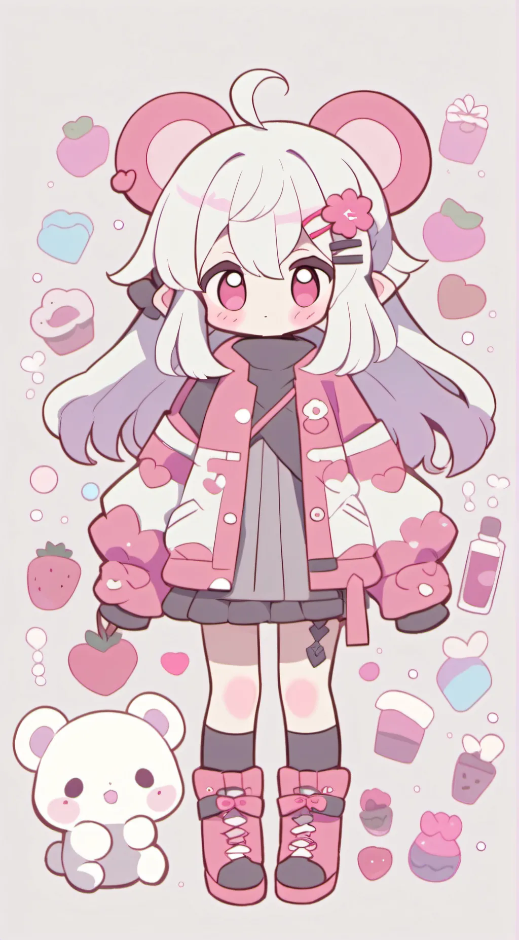 ai character: brook background