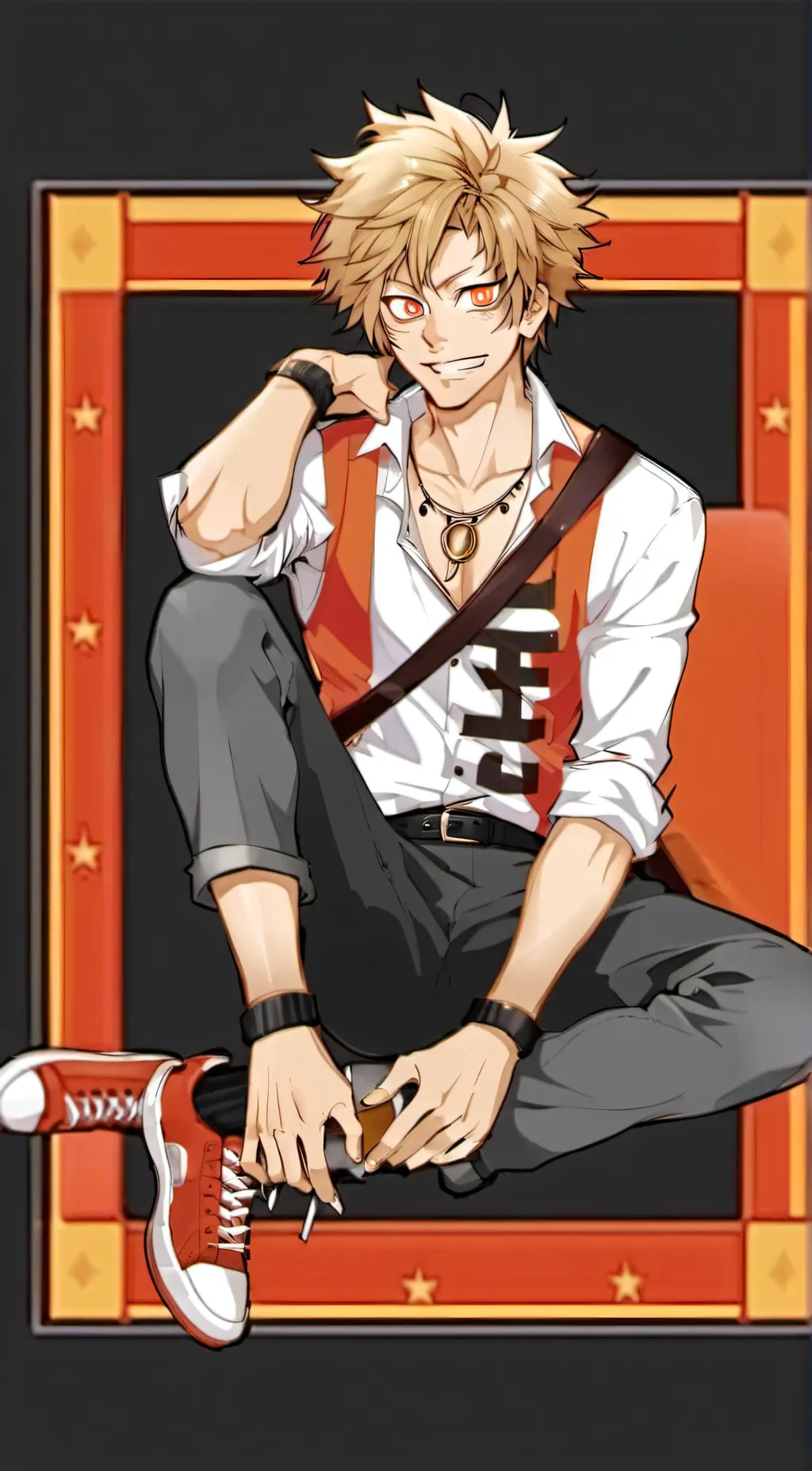 ai character: MHA  background