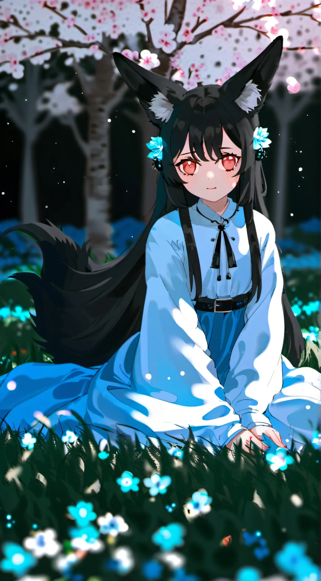 ai character: Tina background