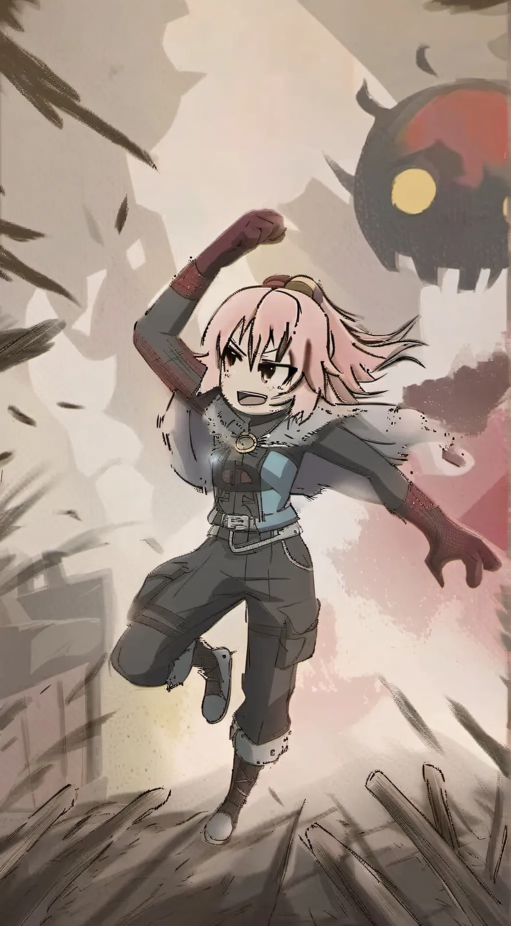 ai character: Moleno background