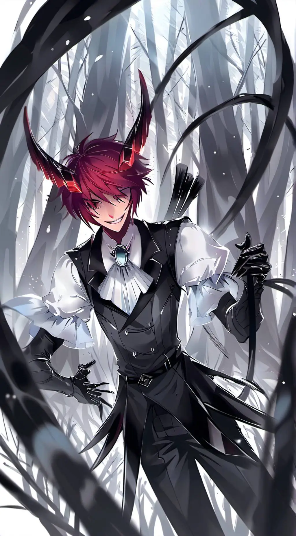 ai character: Alastor  background