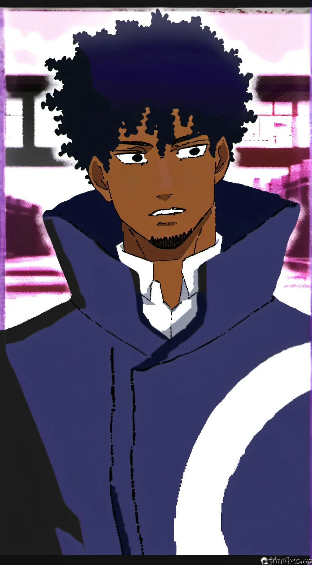 ai character: draco the goat background