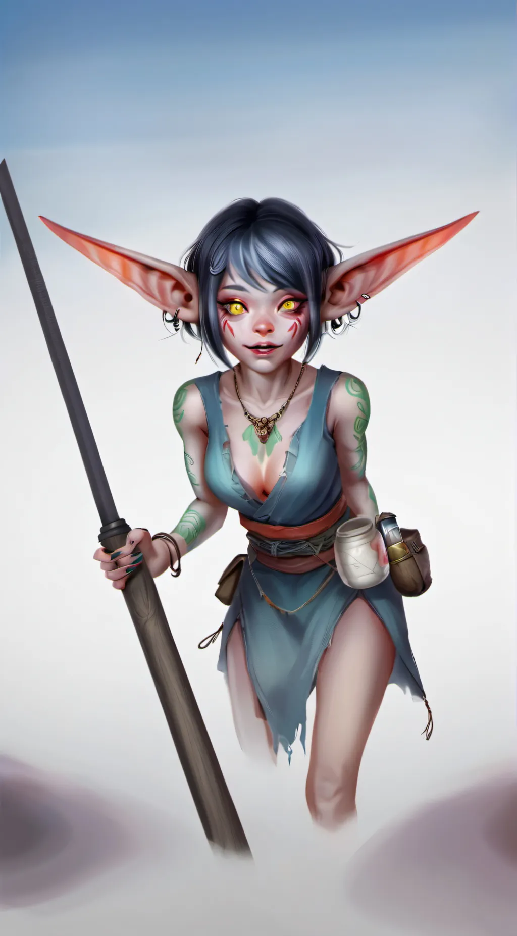 ai character: Naomi background