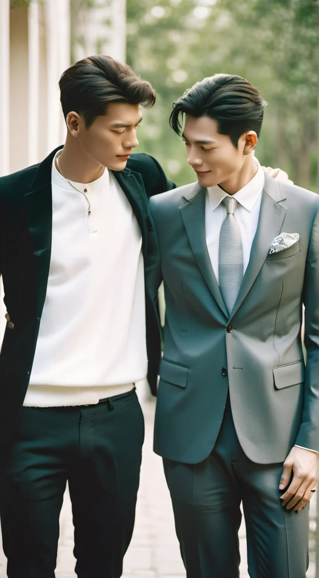 ai character: -°Gay parents°- background