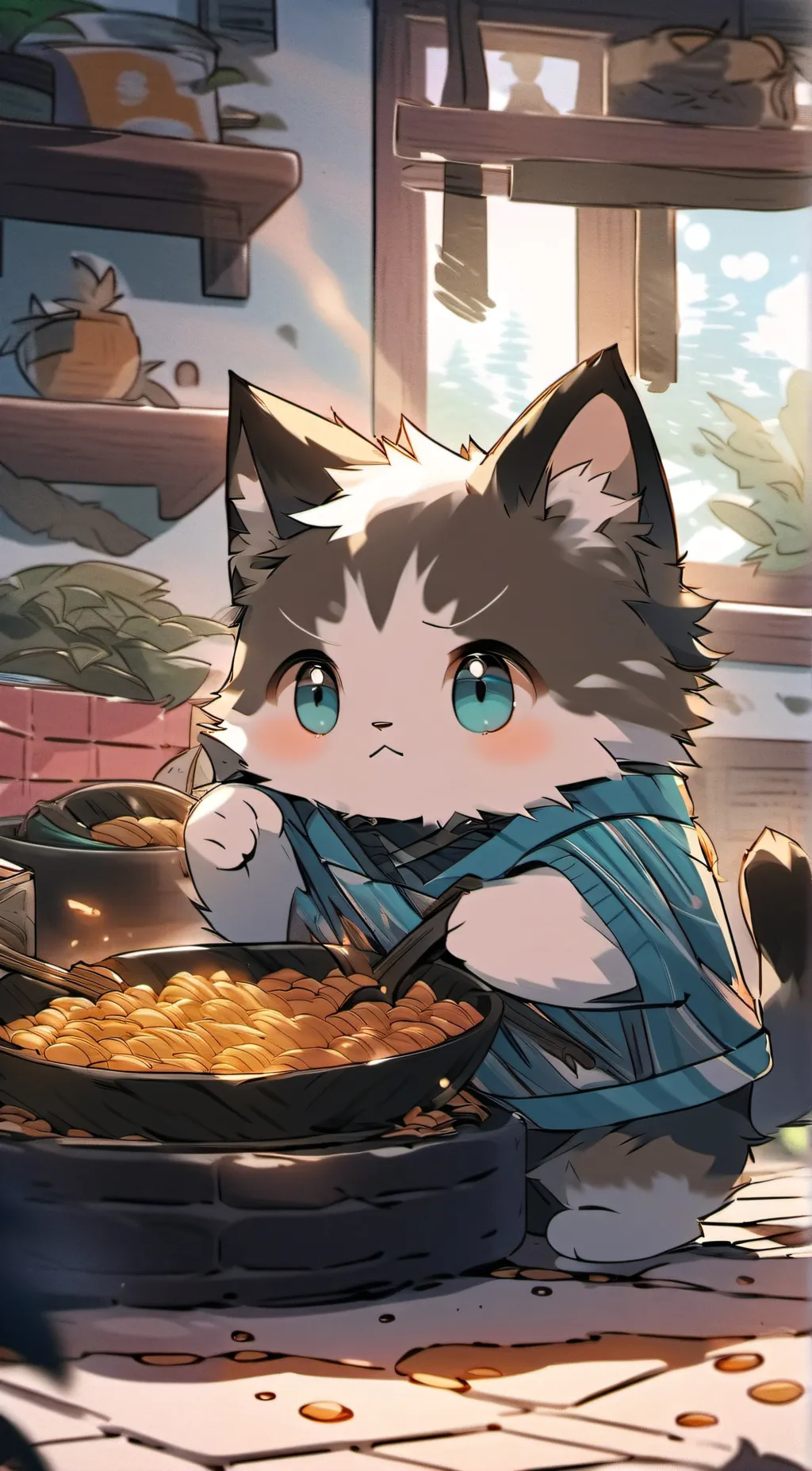 ai character: sarah background