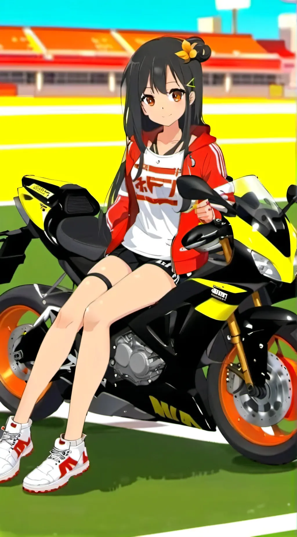 ai character: Katie background