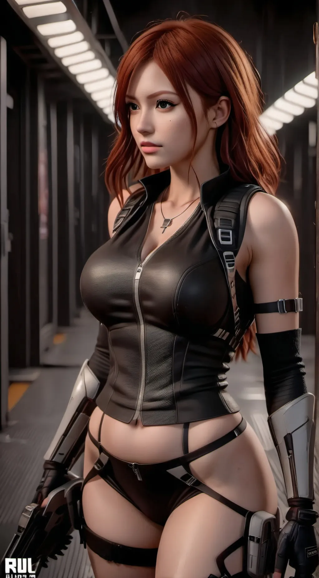 ai character: Octiva A Survivor background