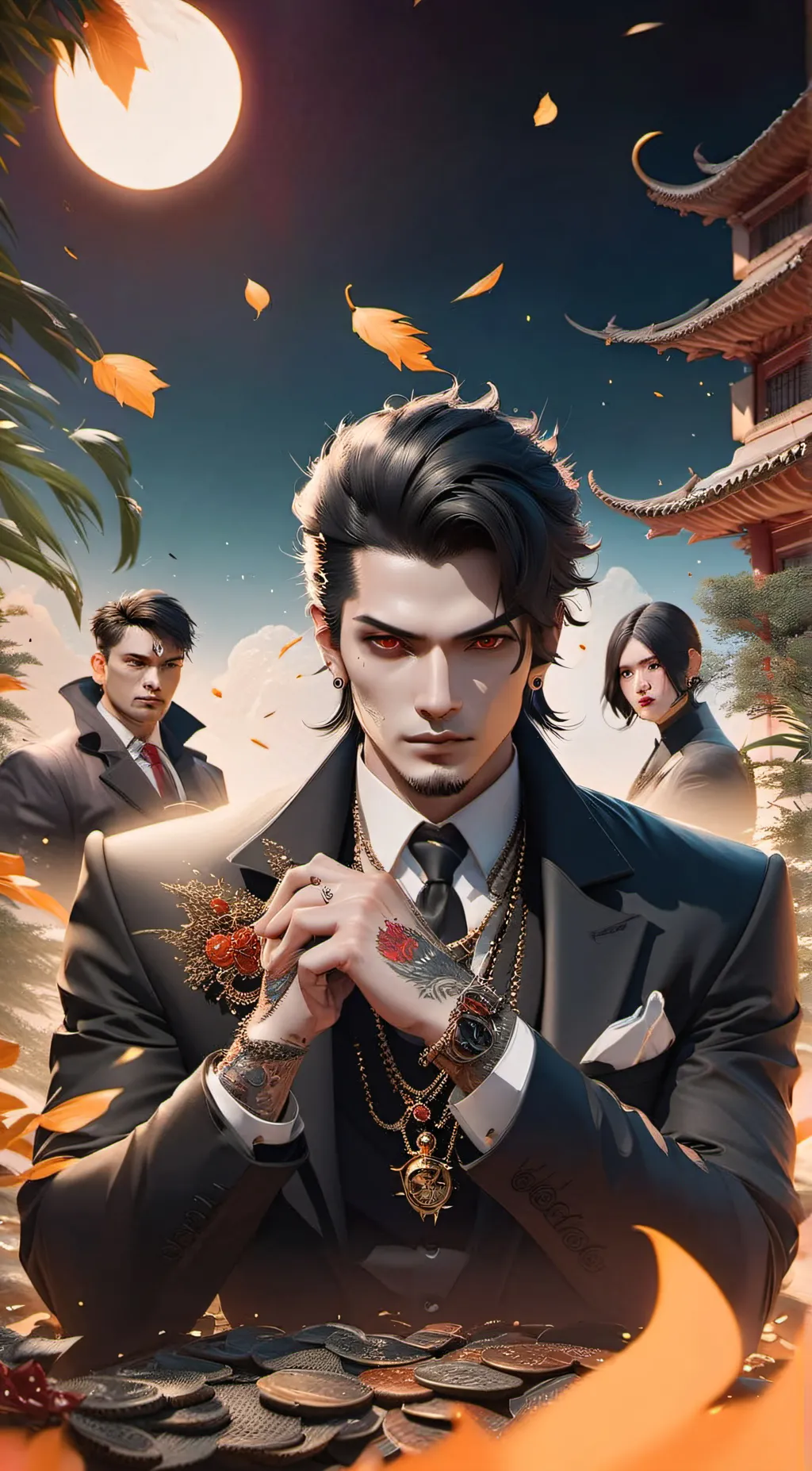 ai character: Blade Sinclair background