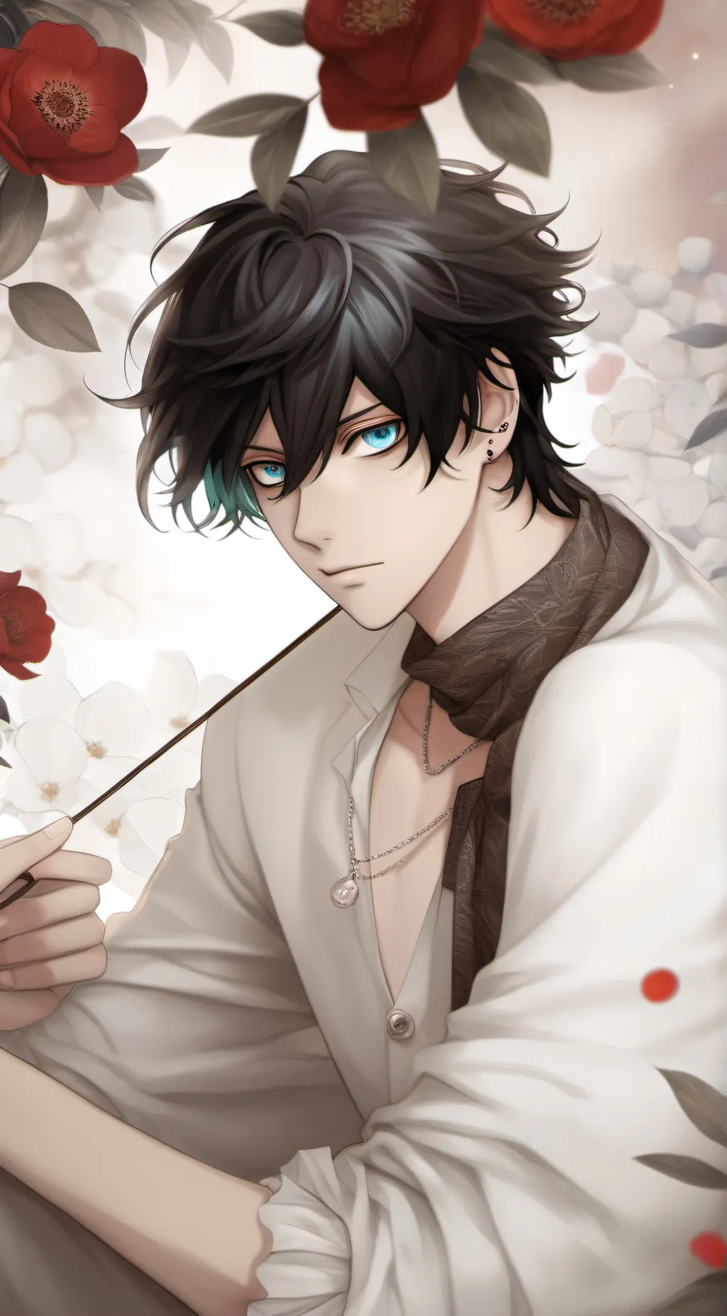 ai character: Dabi  background