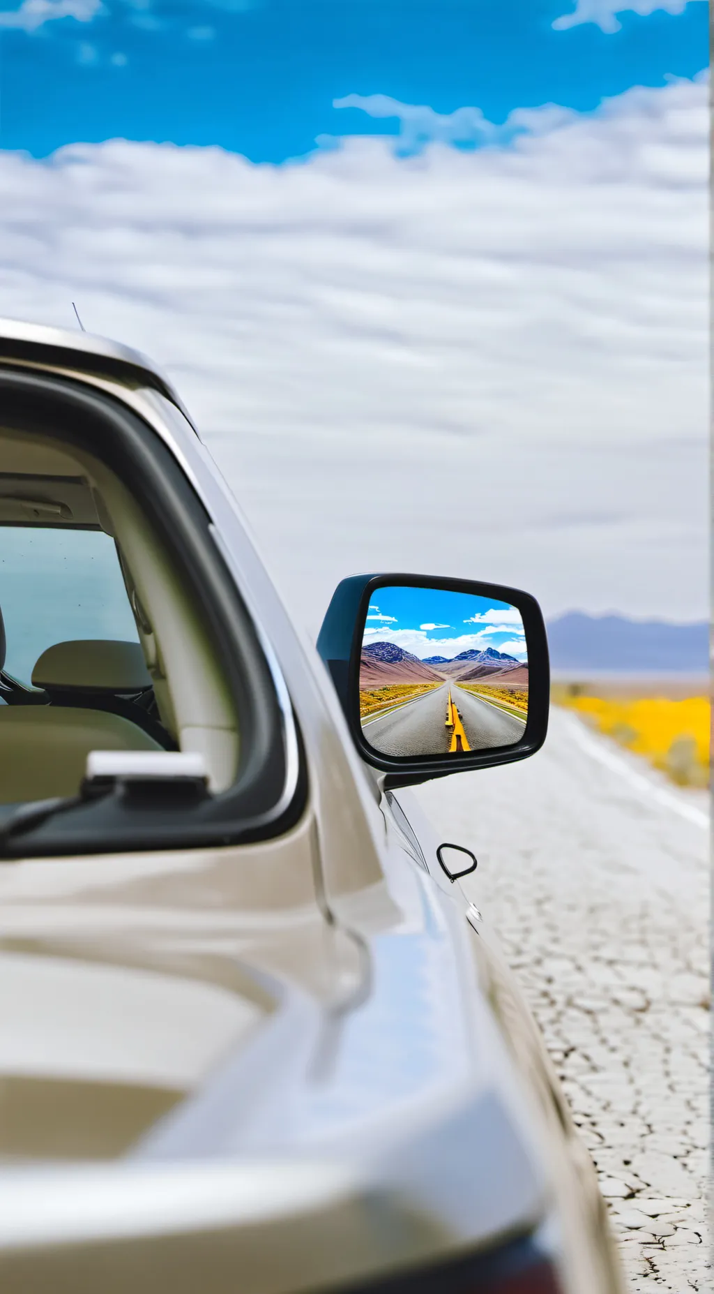 ai character: roadtrip! background