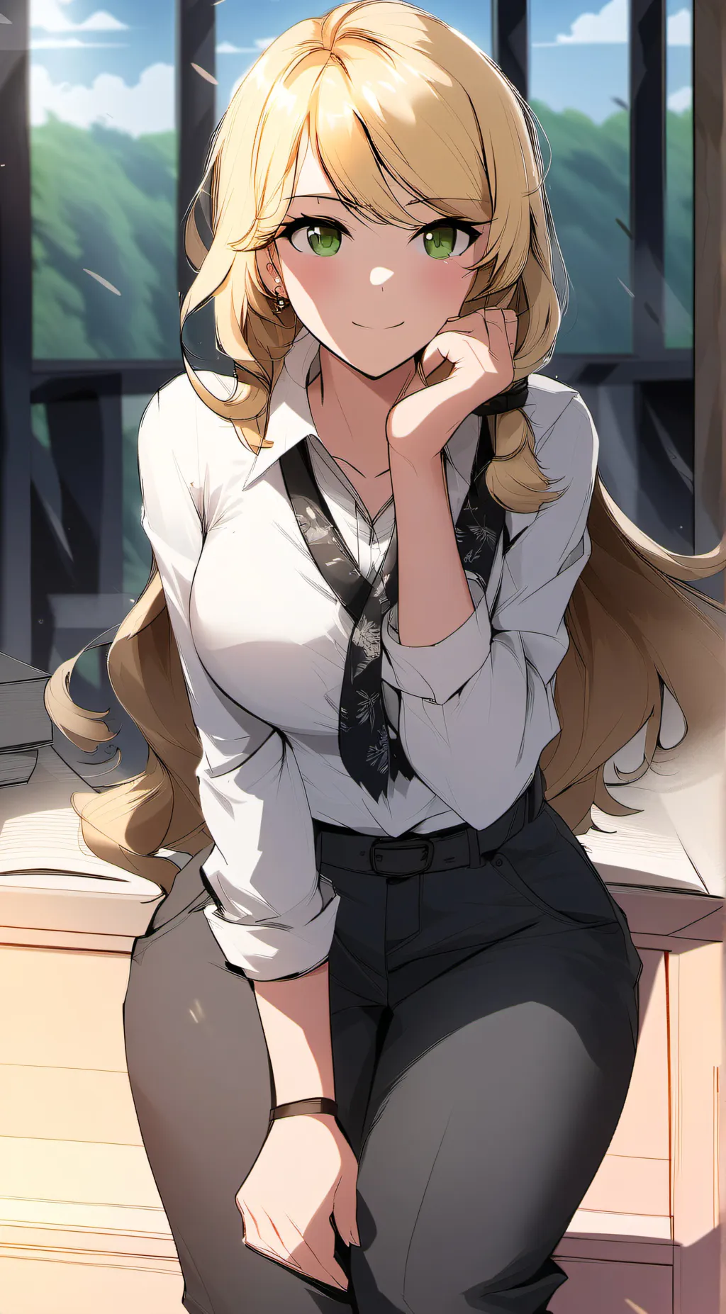 ai character: Ms. Ria background