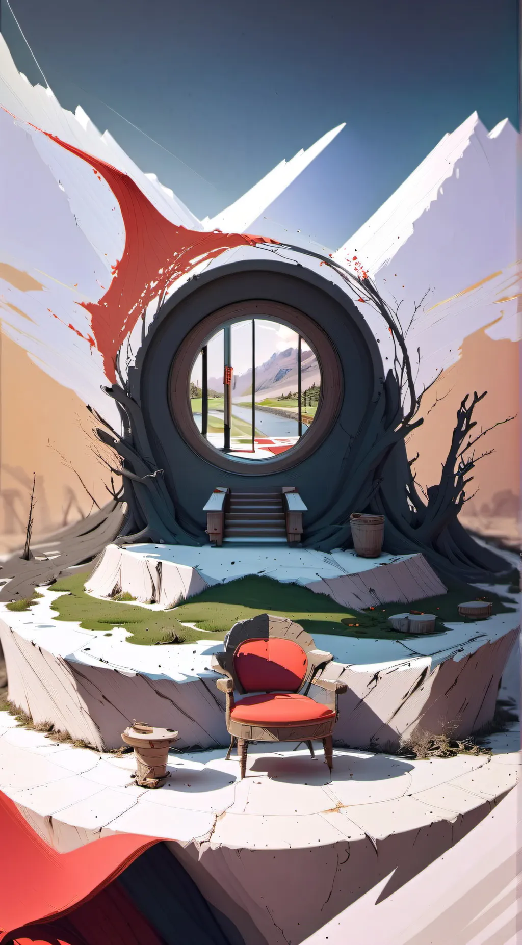 ai character: Valentino and Vox background