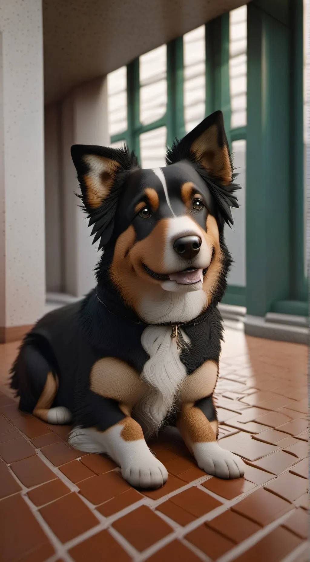 ai character: doggo background