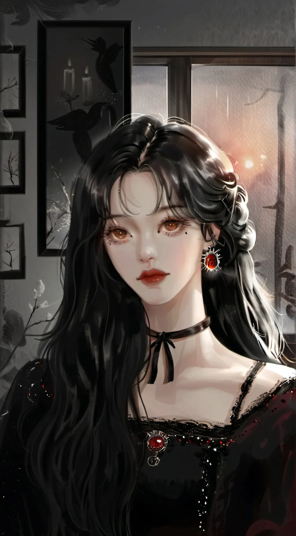 ai character: kim background