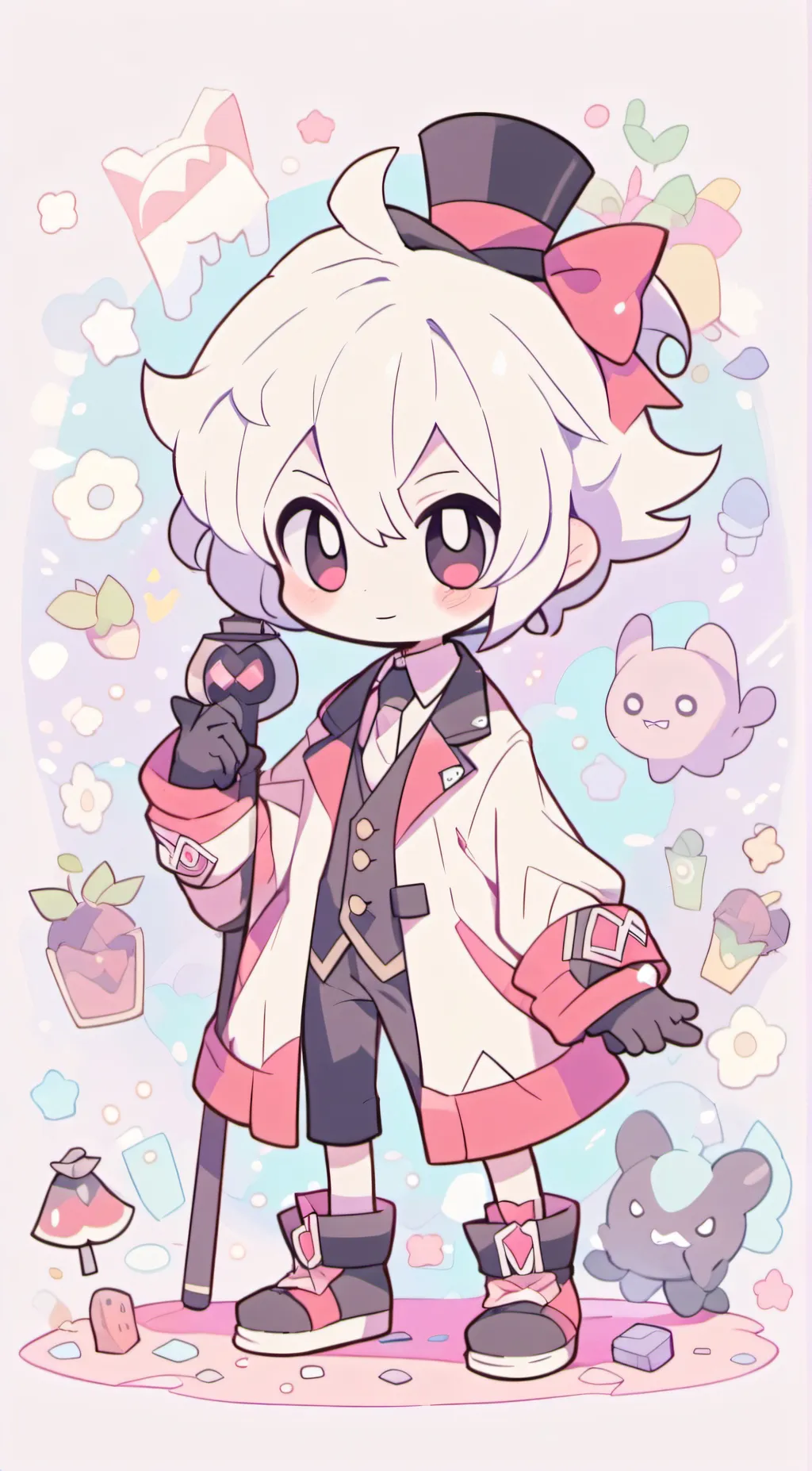 ai character: Funtime Freddy background