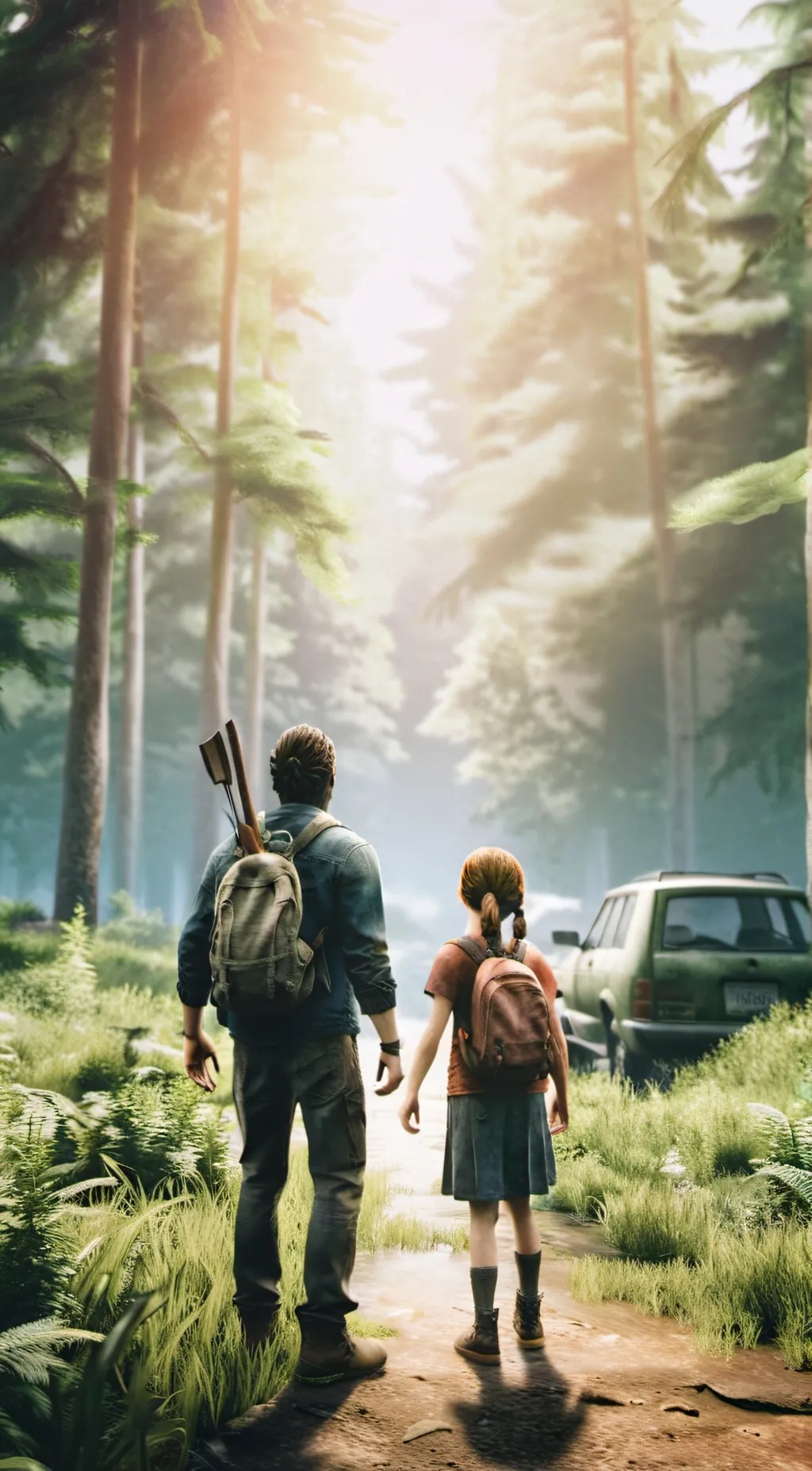 ai character: jole and ellie background