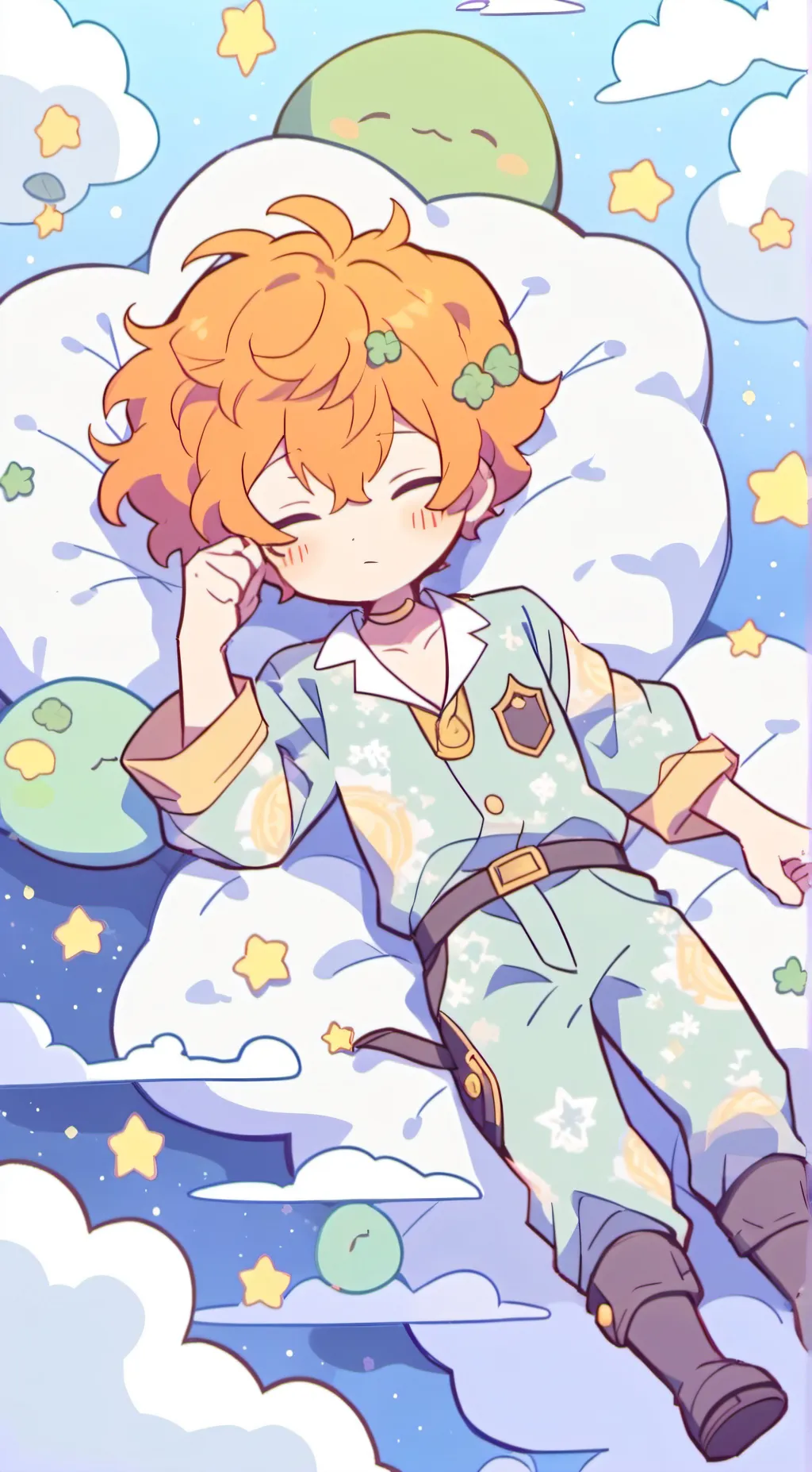 ai character: Agares picero background