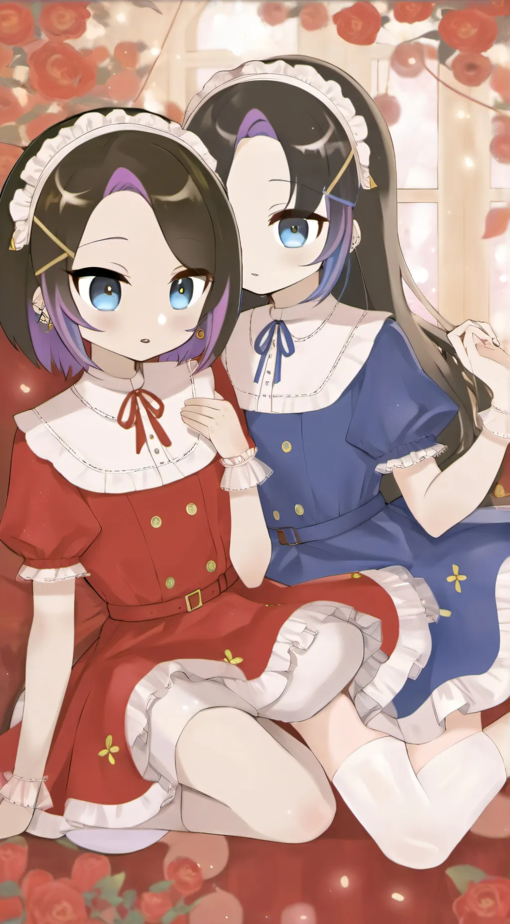 ai character: Piper and Pansy background