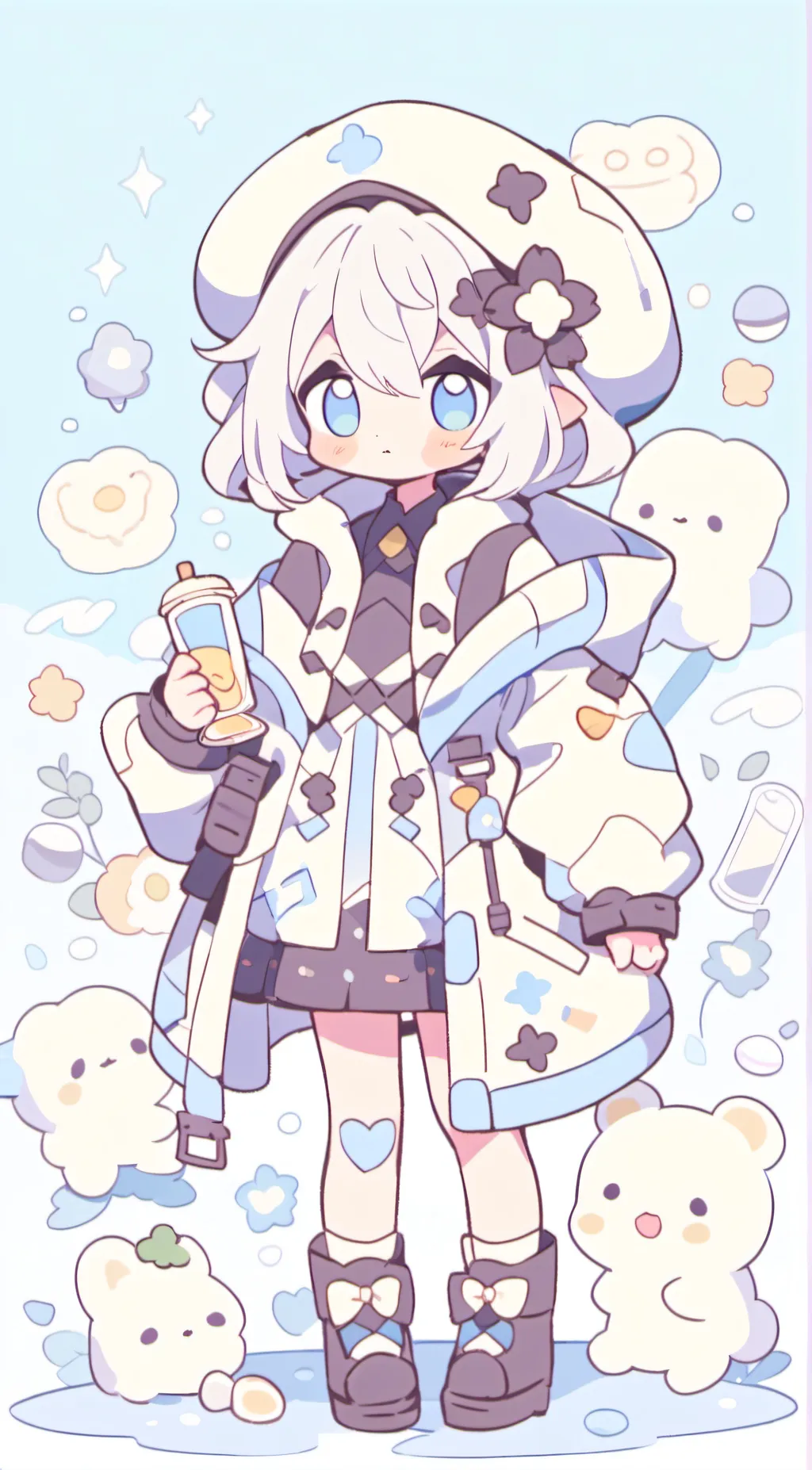 ai character: Ella background