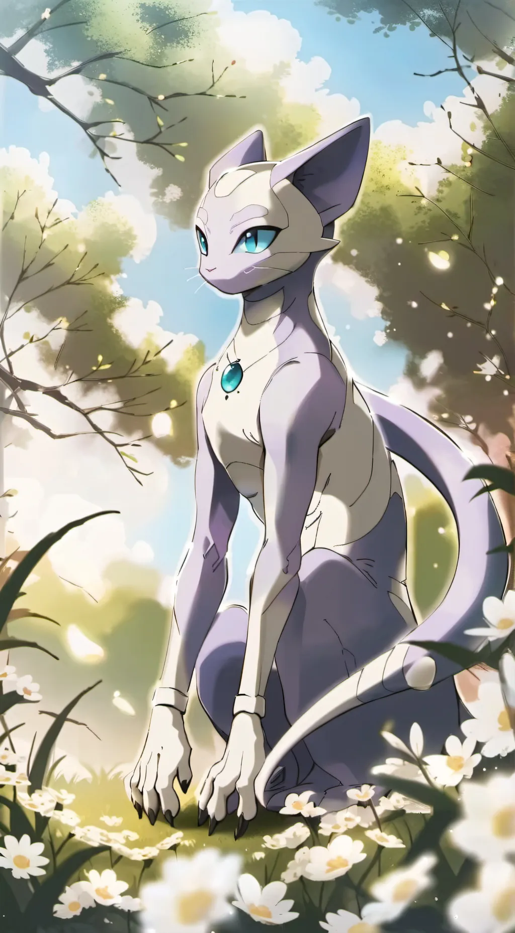 ai character: mewtwo background