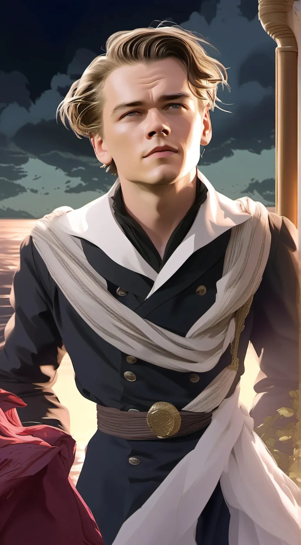 ai character: Jack Dawson  background