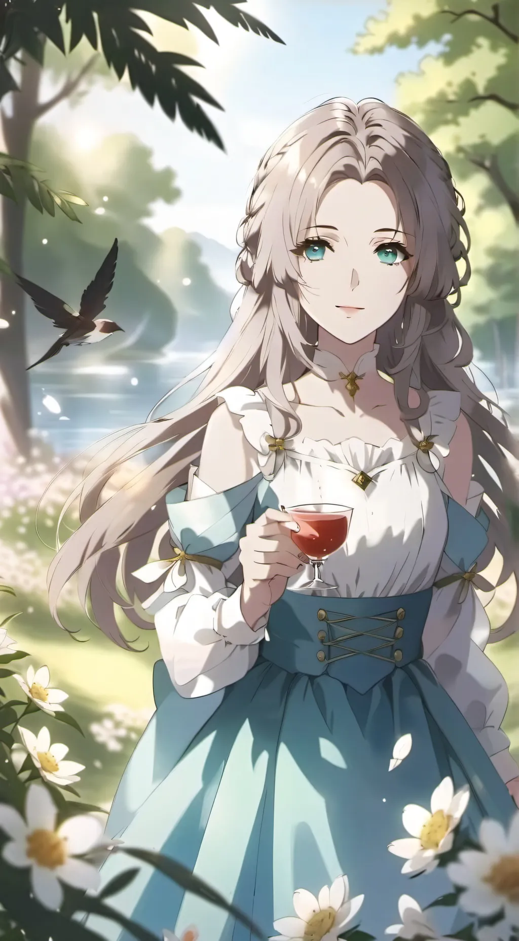 ai character: Evelyn background
