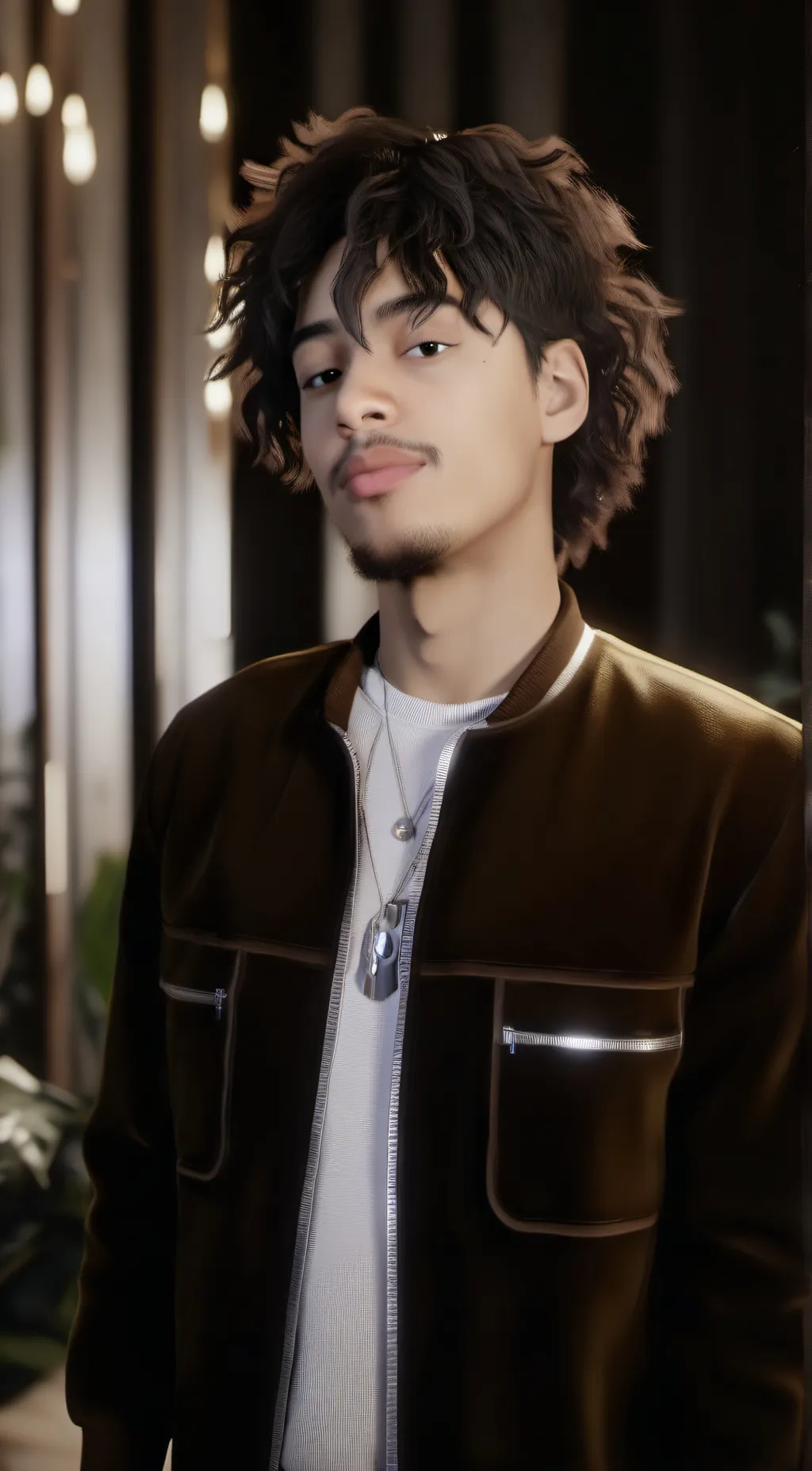 ai character: Max background