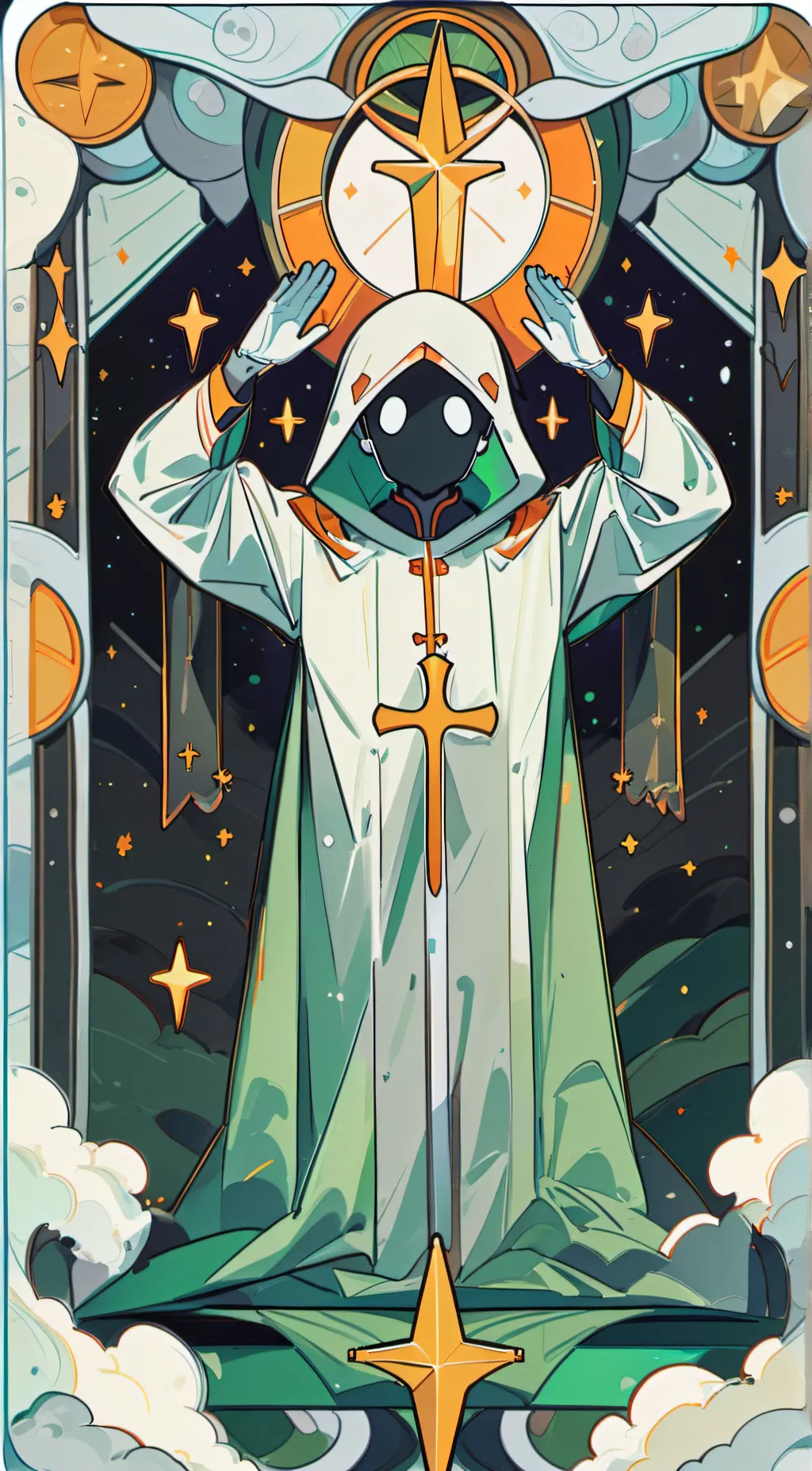 ai character: God background