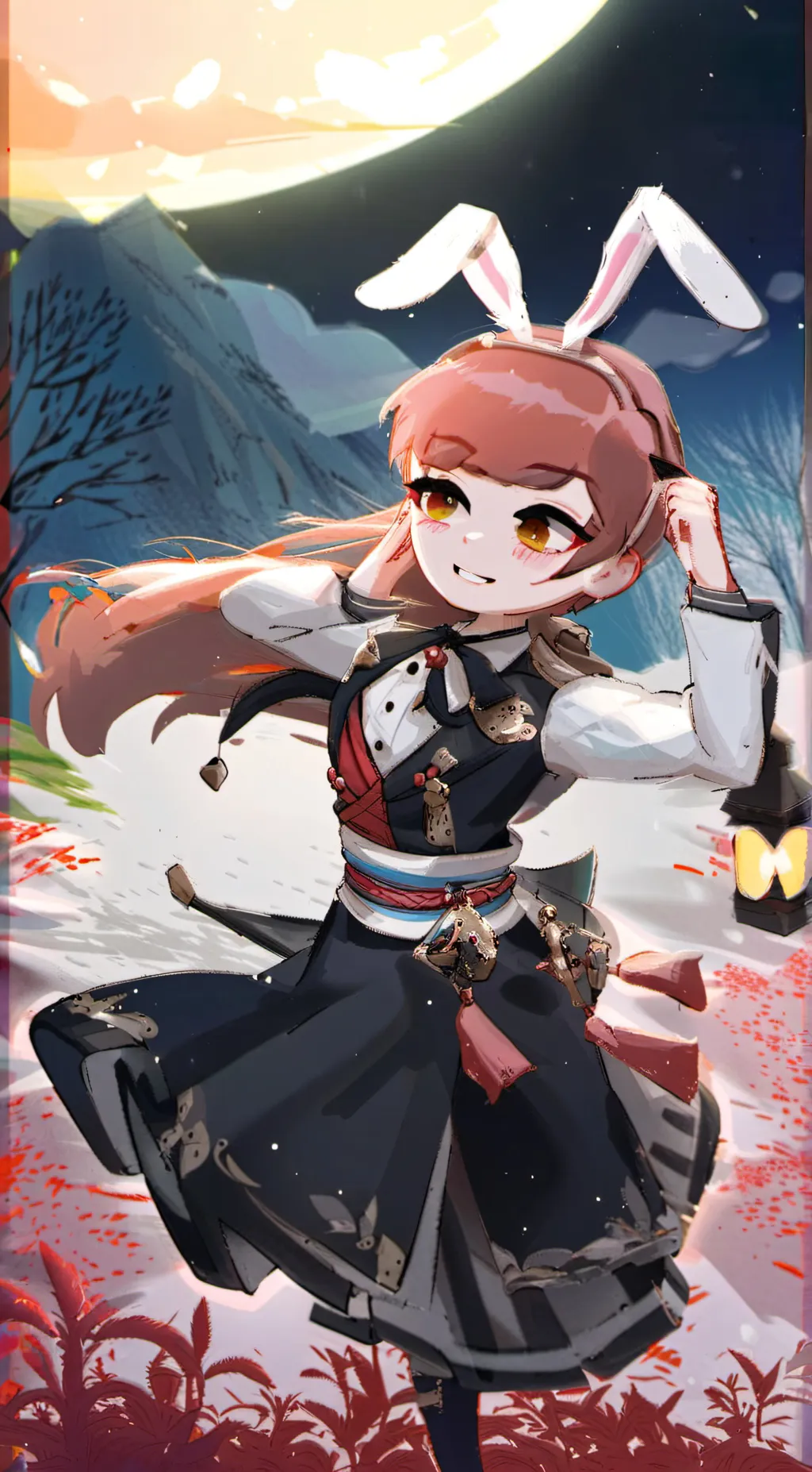 ai character: Ozzie  background