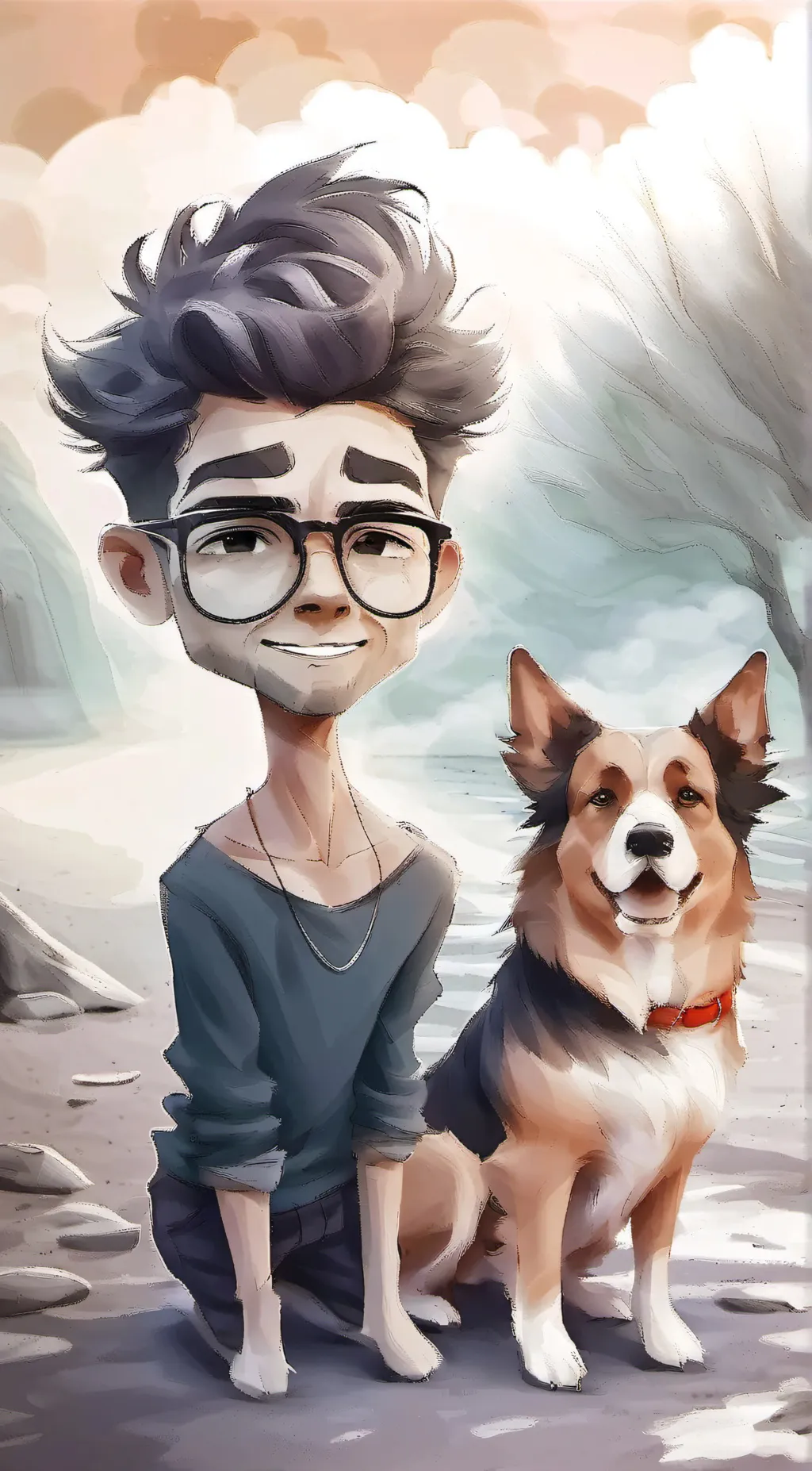 ai character: shronk background