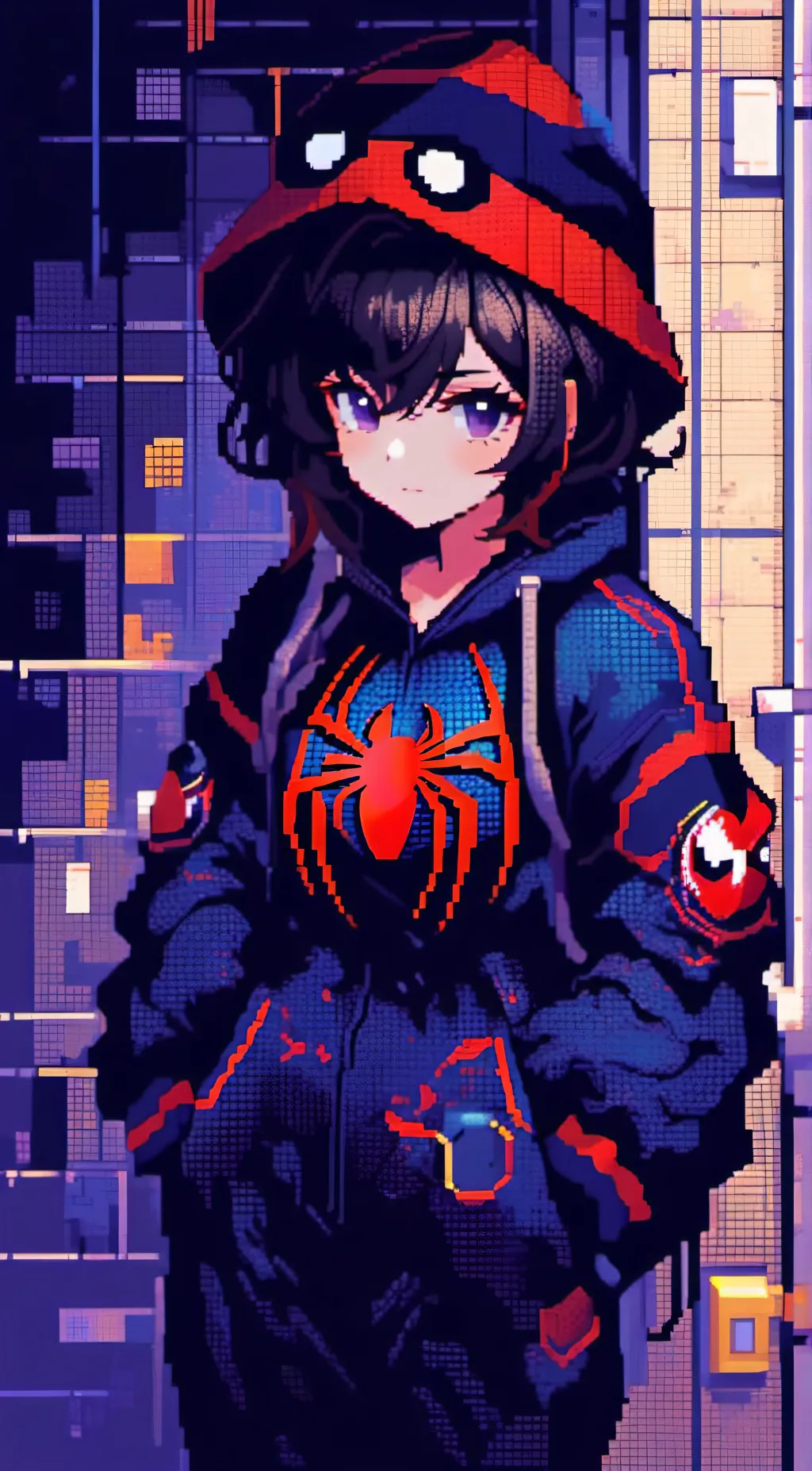 ai character: Xya  background