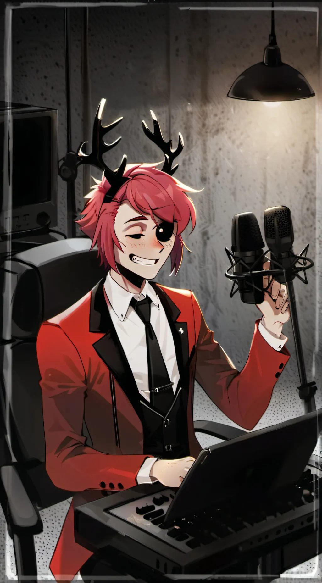 ai character: Alastor  background