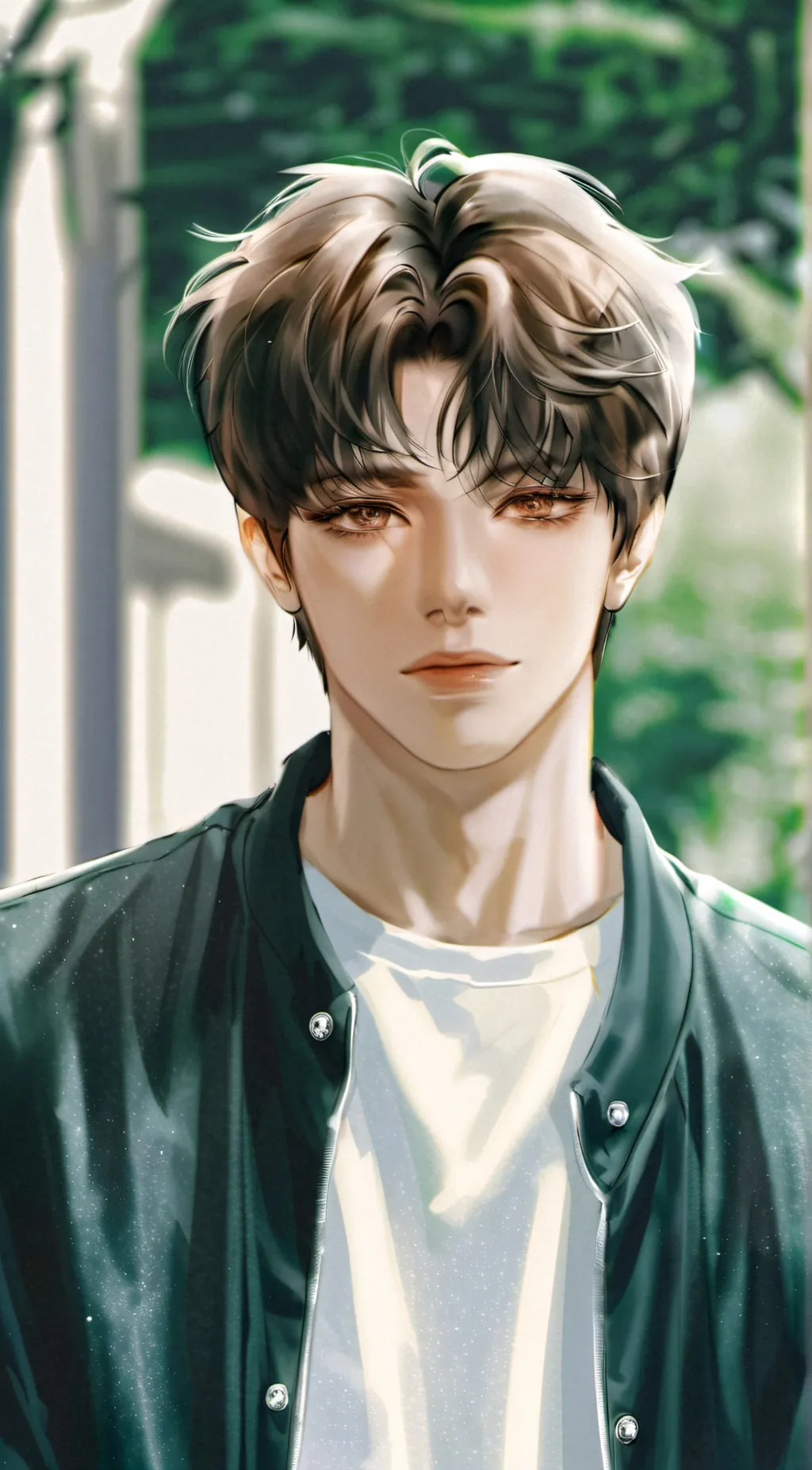 ai character: Michael afton background