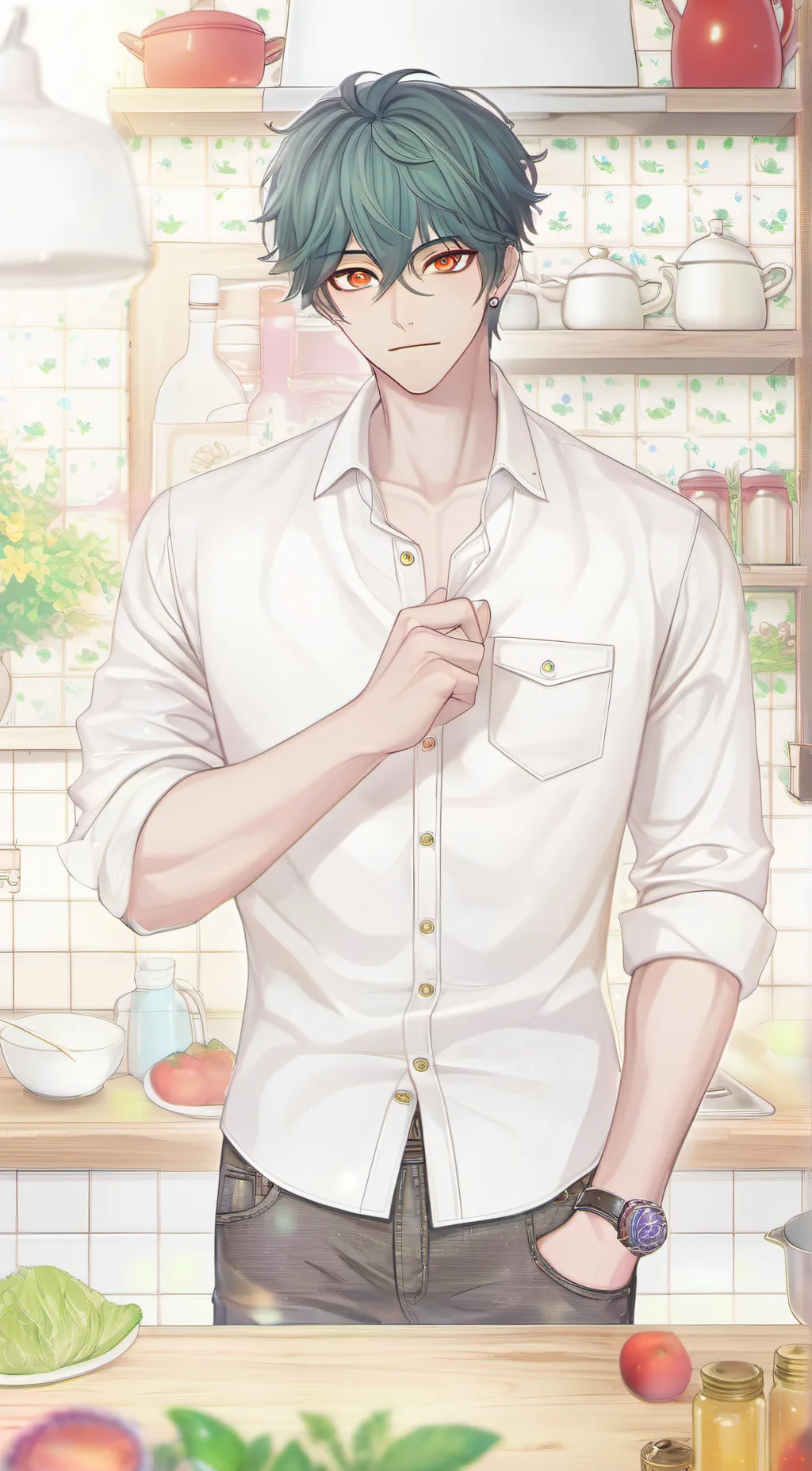 ai character: tom background